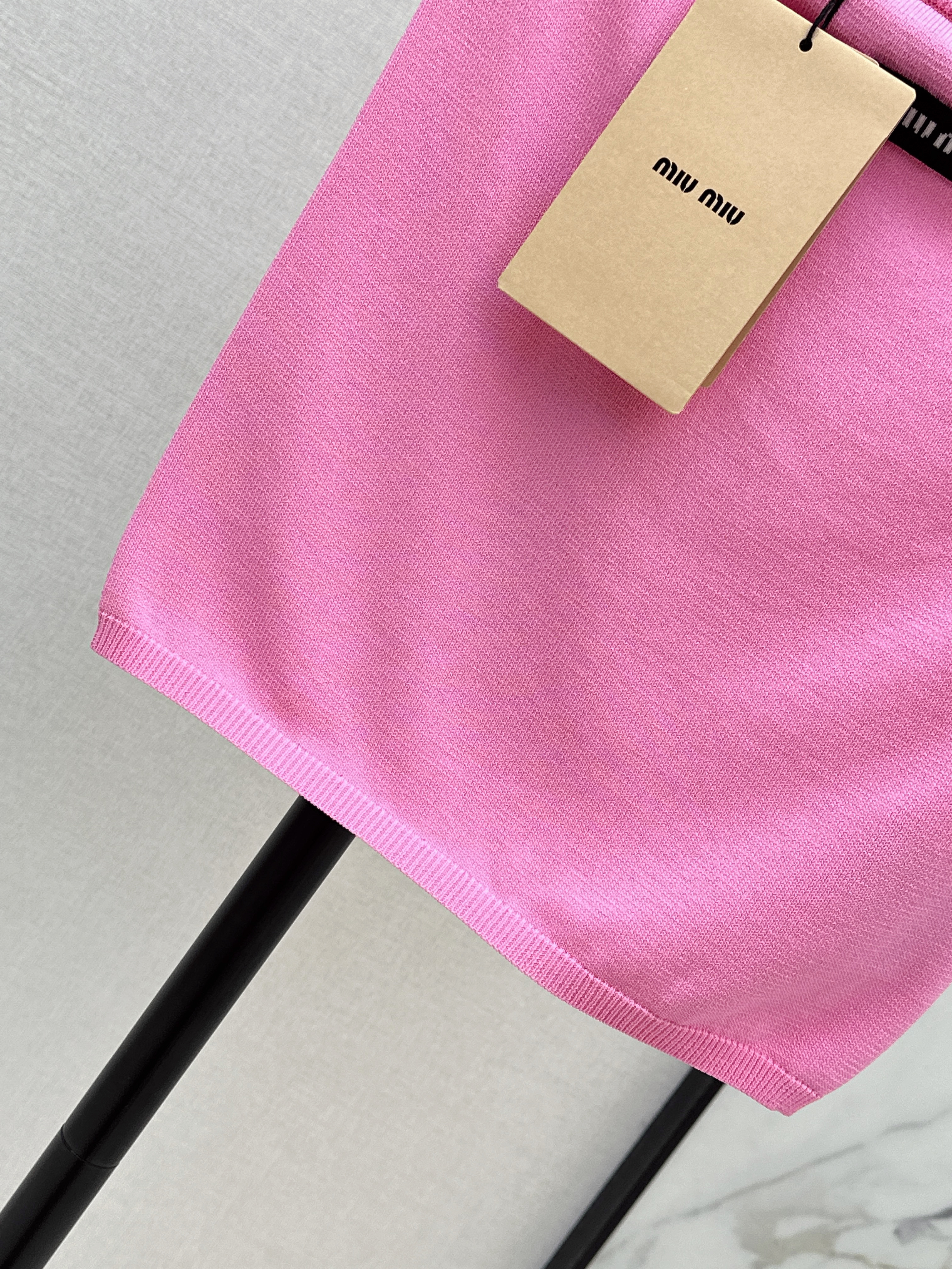 Miu 26ss knit tube top