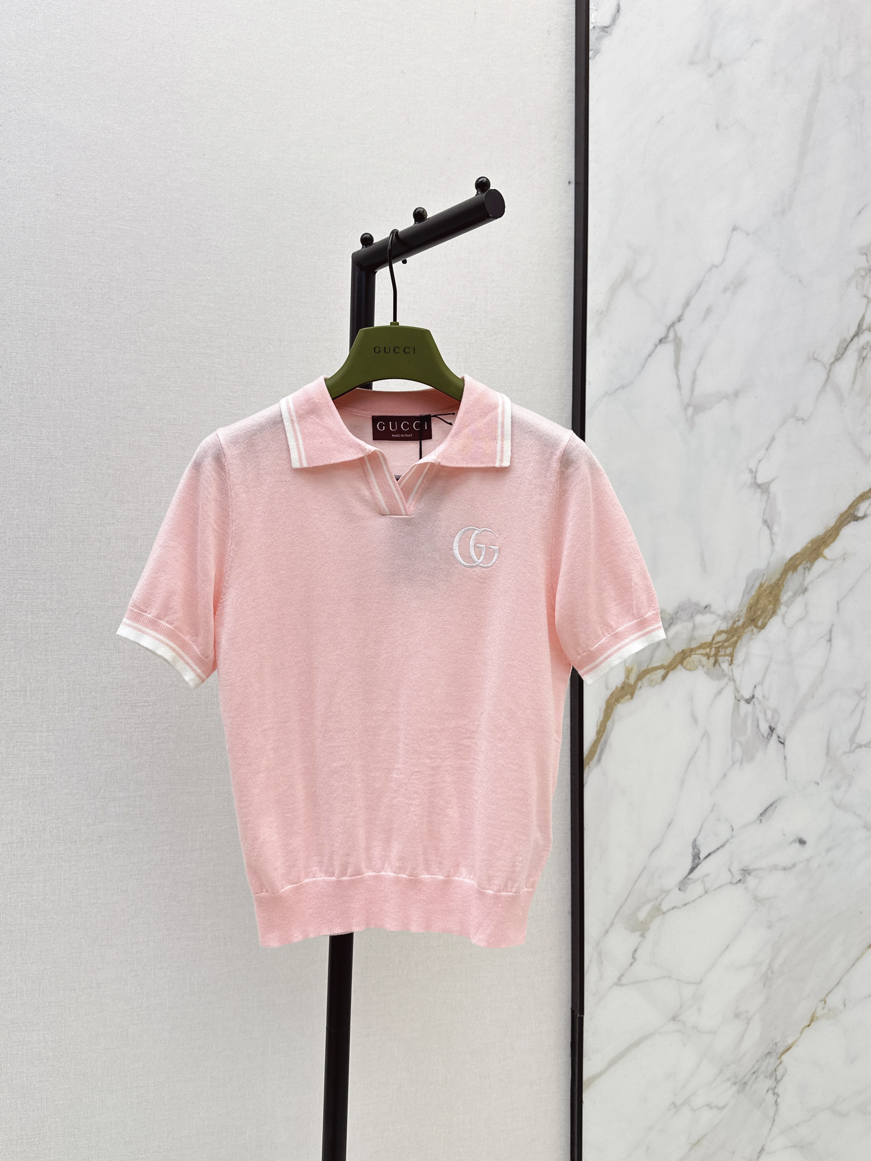 Guc 26ss embroidery knitwear