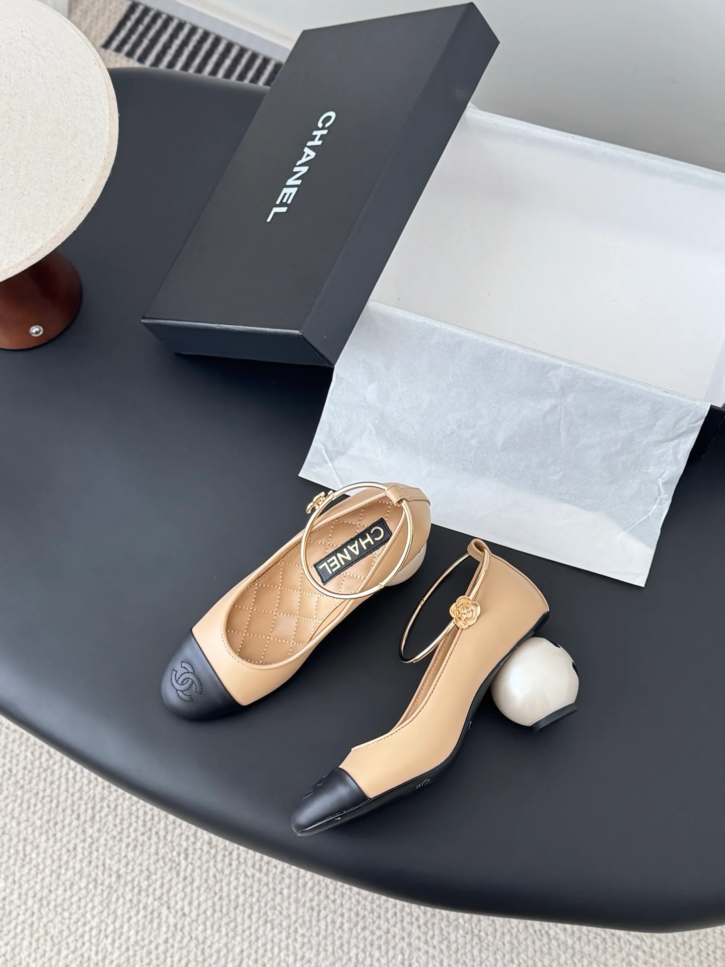 Chan 25fw chunky heels