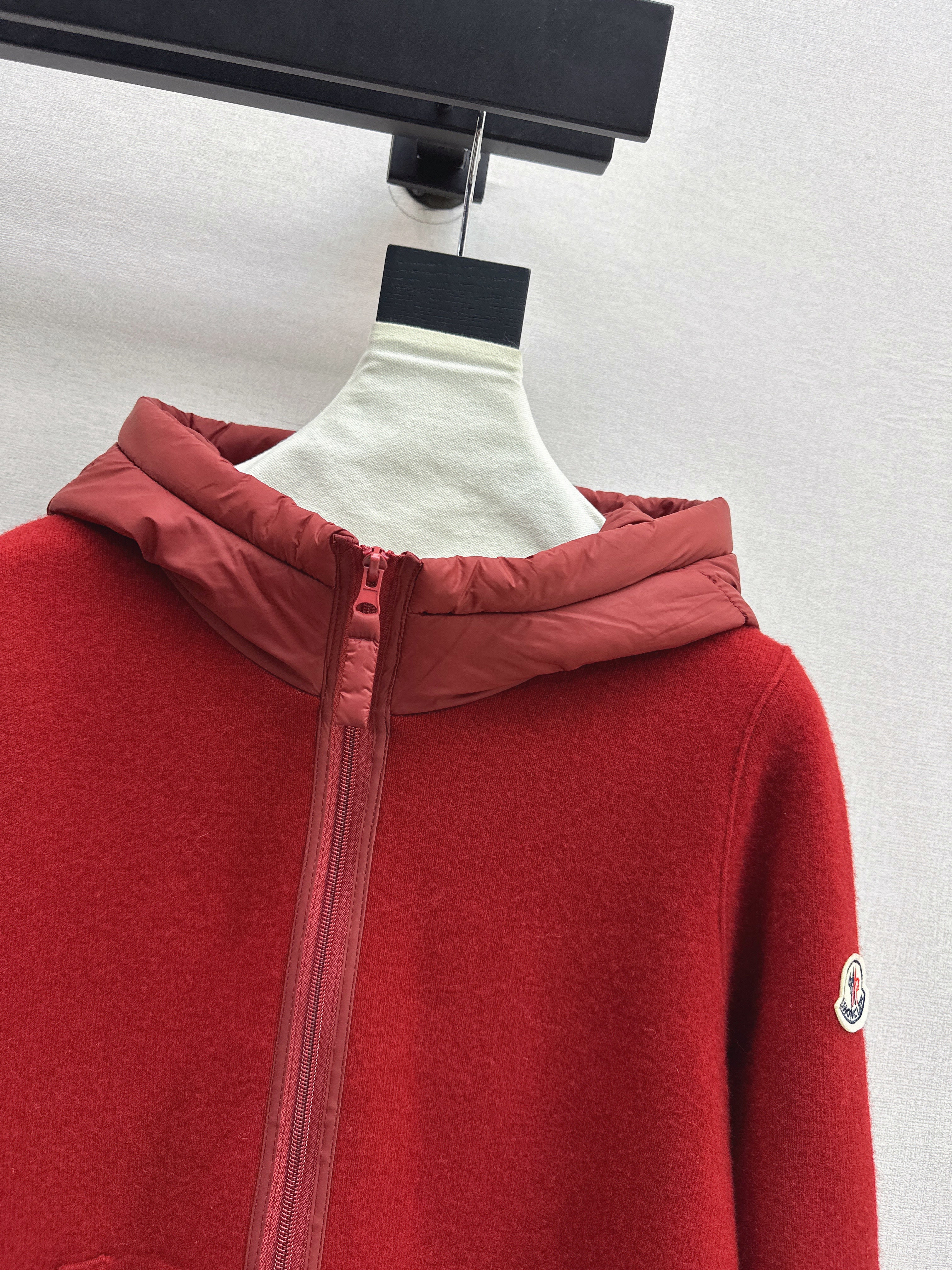 Monc 26ss hooded cardigan jacket