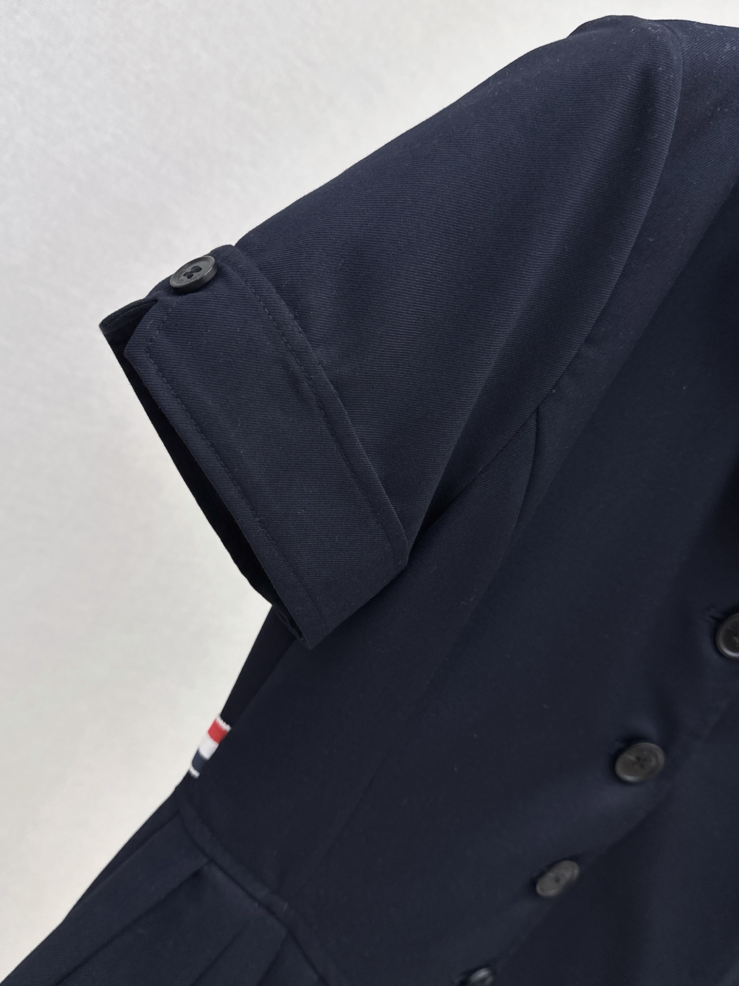 Thom 26ss contract pleated shirt dress
