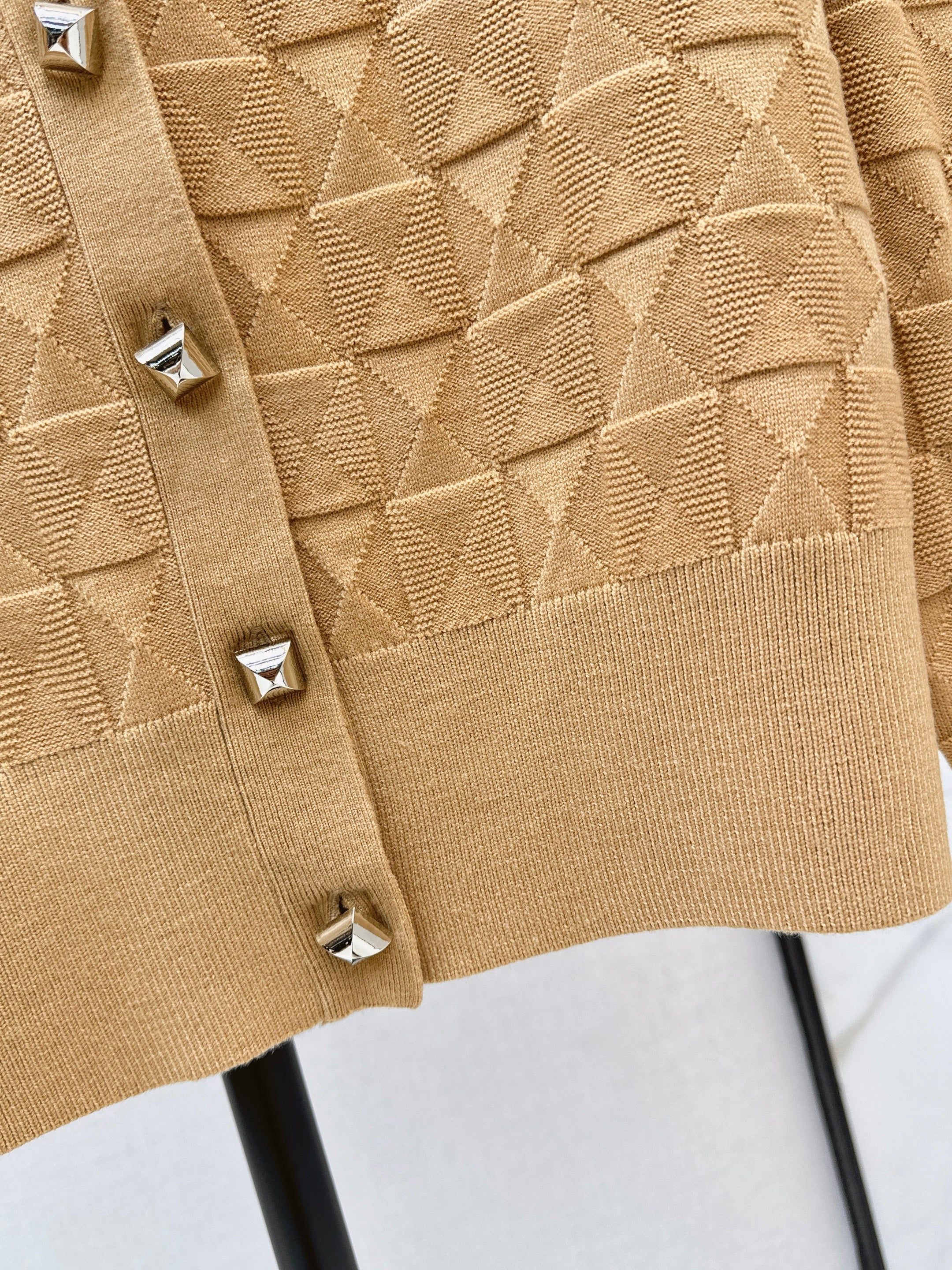 Herm 26ss knitted cardigan