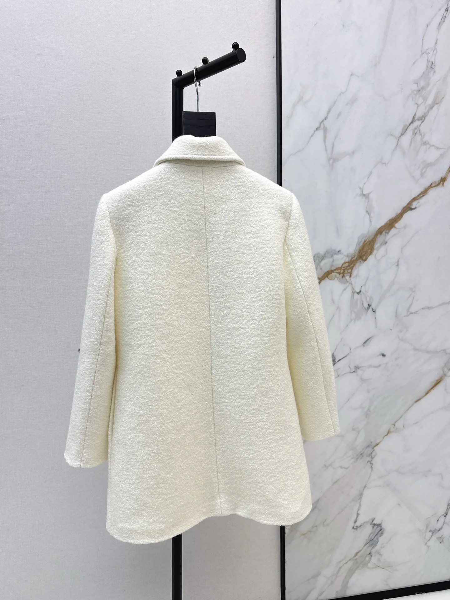 Miu 25fw rhinestone overcoats