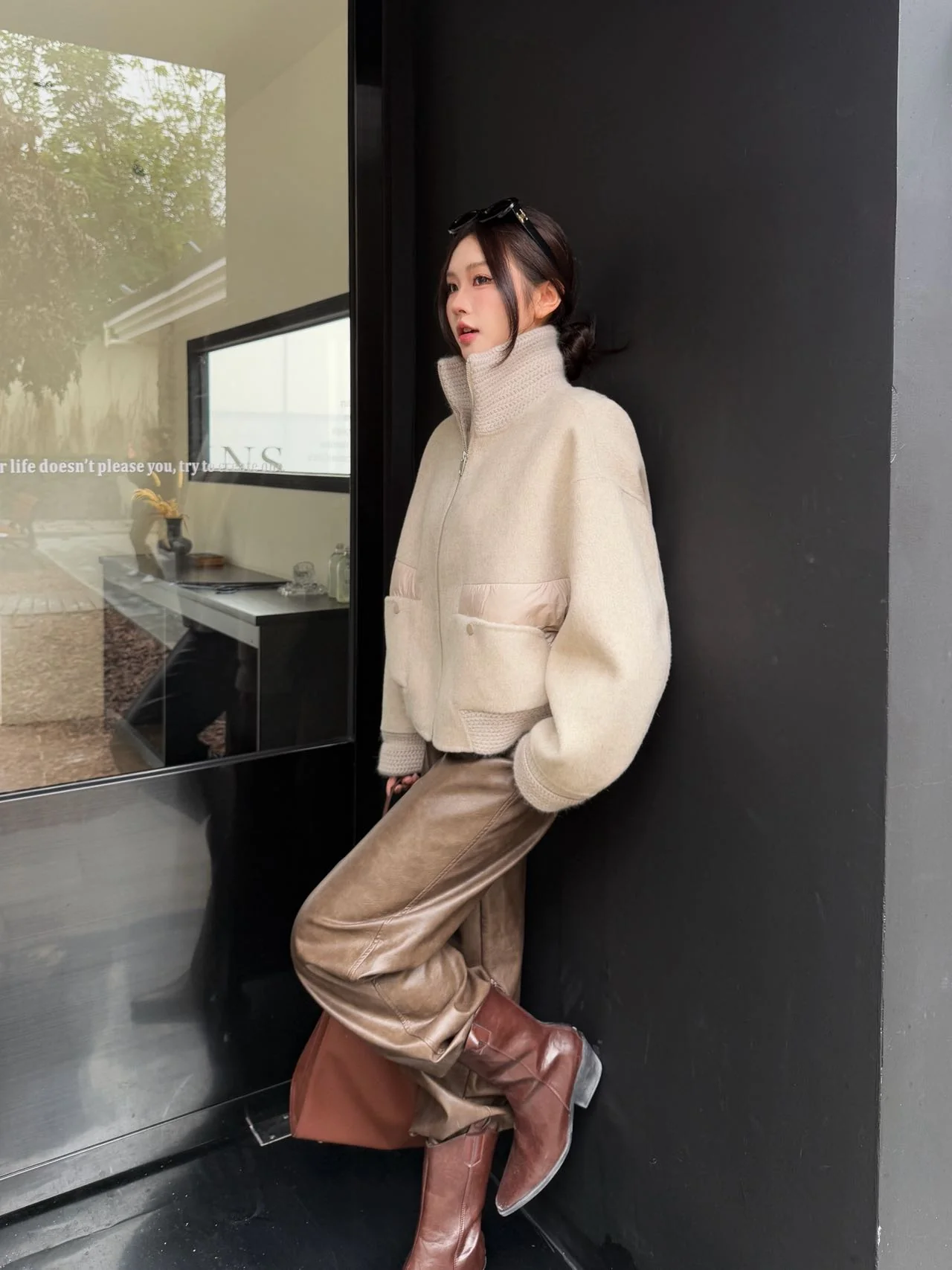 Max 26ss contract woolen down jacket