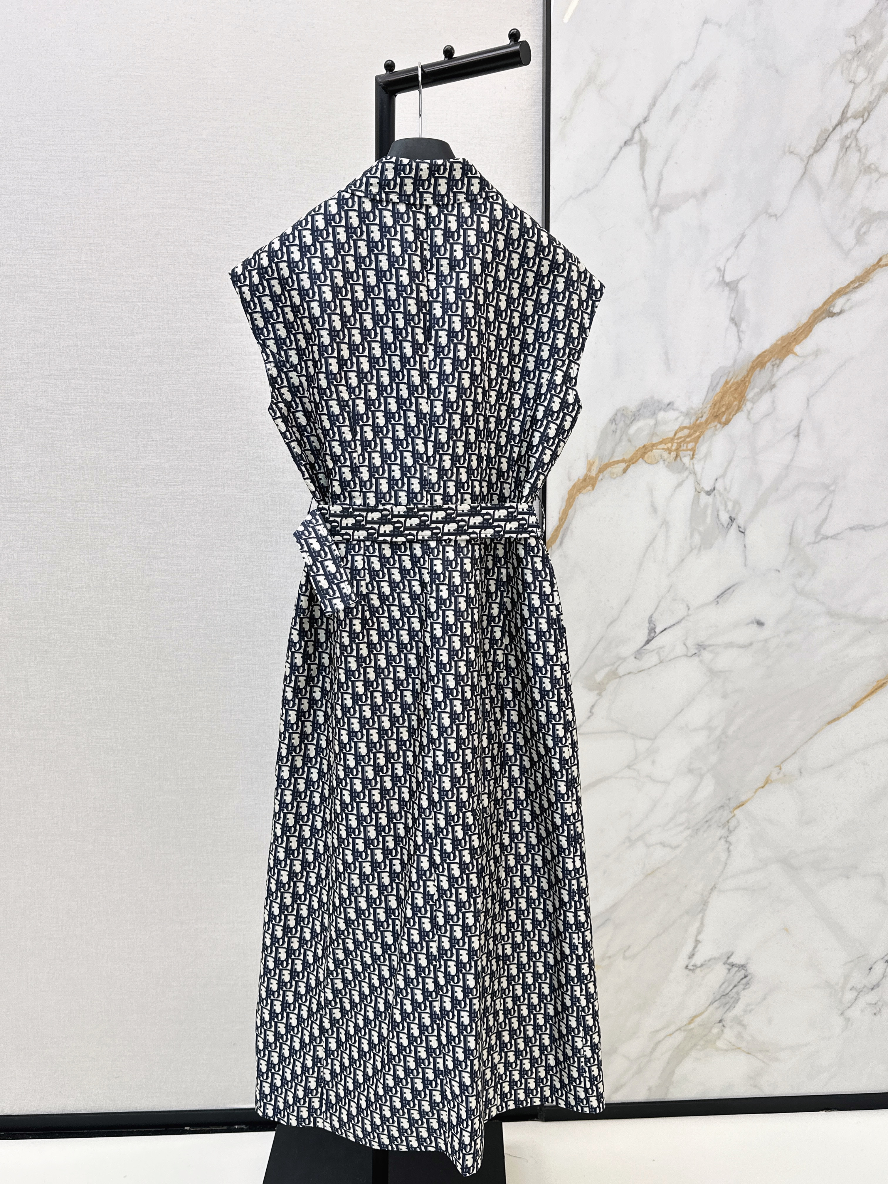 CD 26ss jacquard sleeveless dress