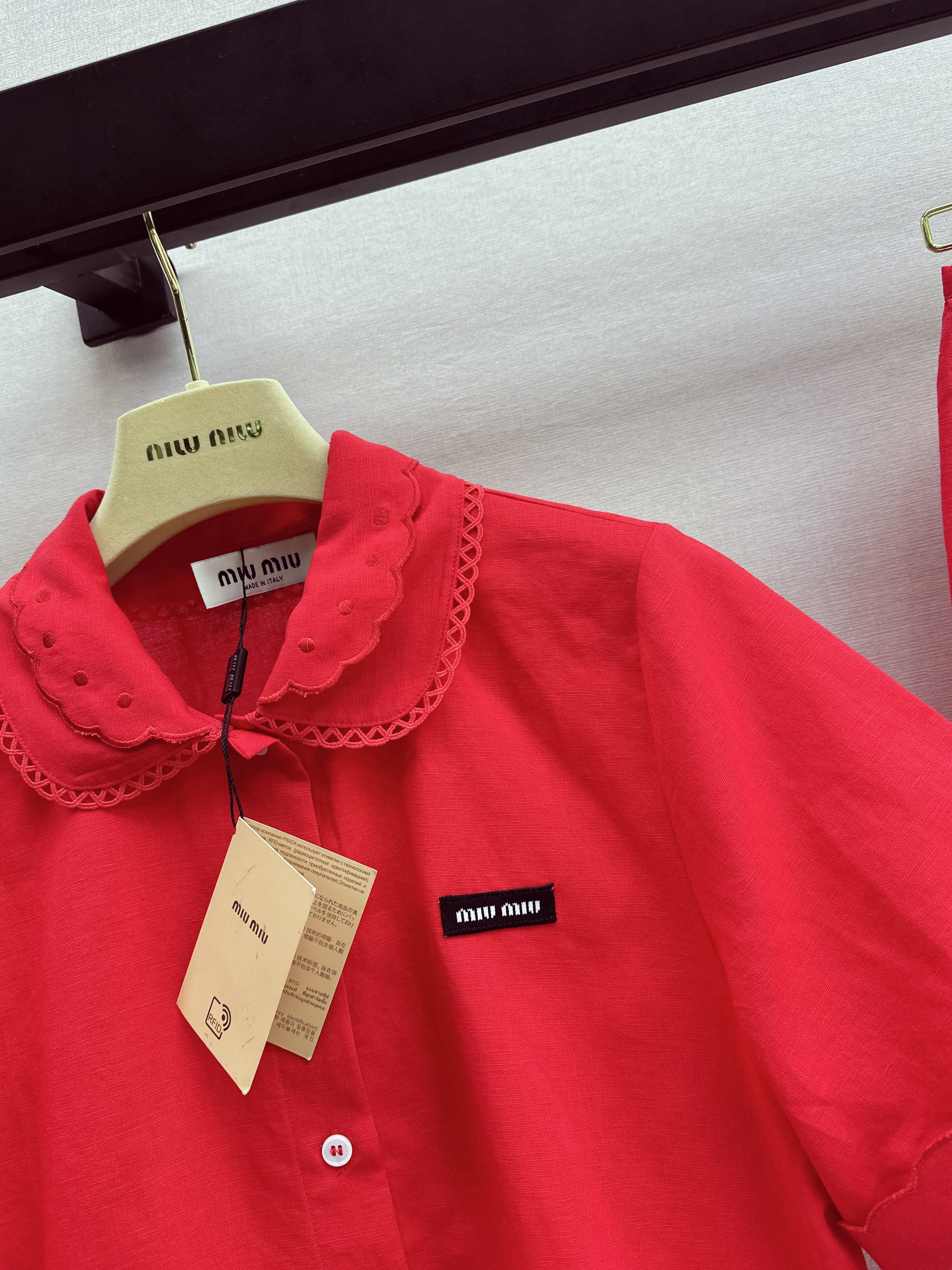 Miu 26ss shirts+skirts outfit sets