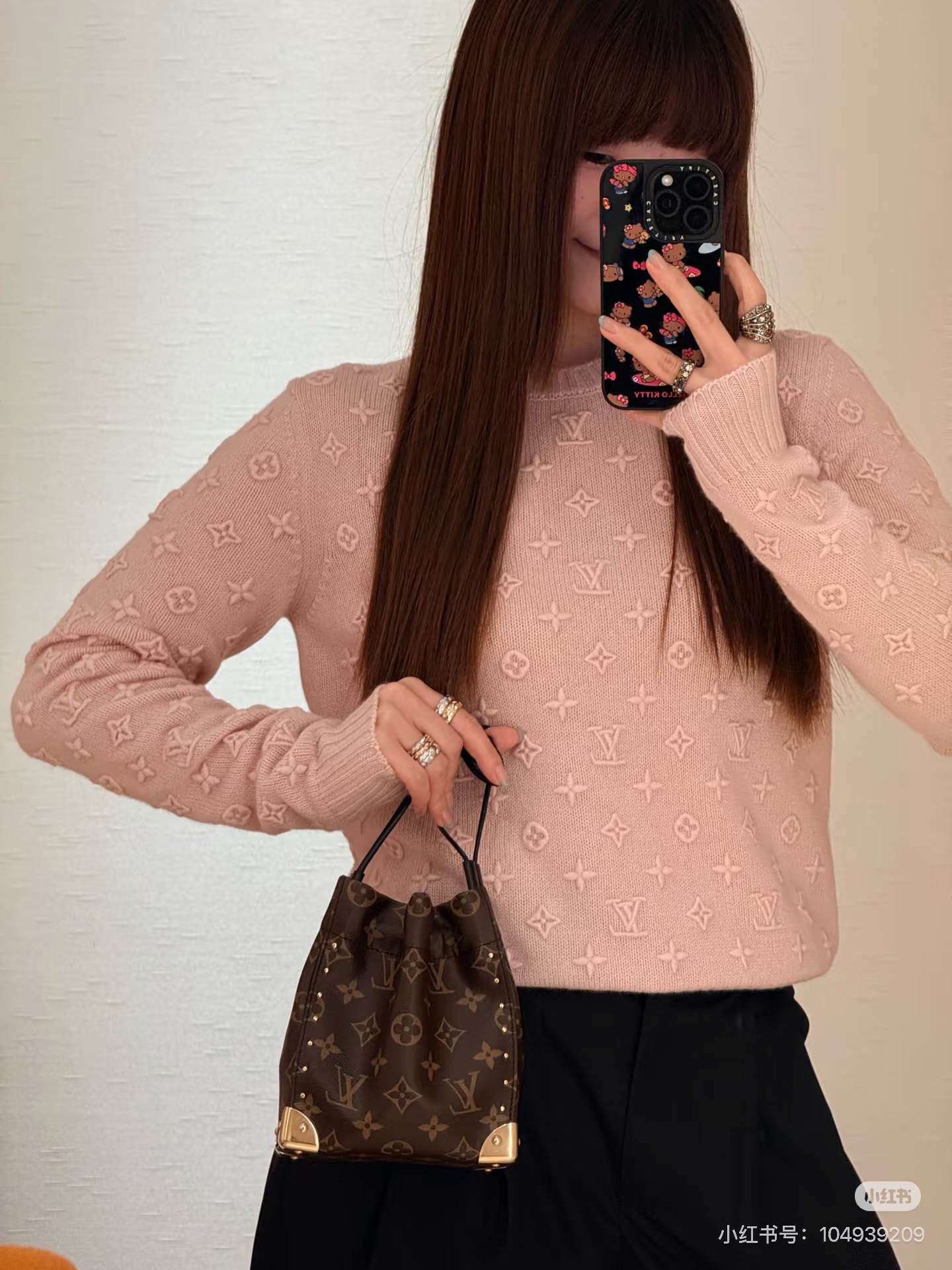 Loui 26ss embroidery sweater