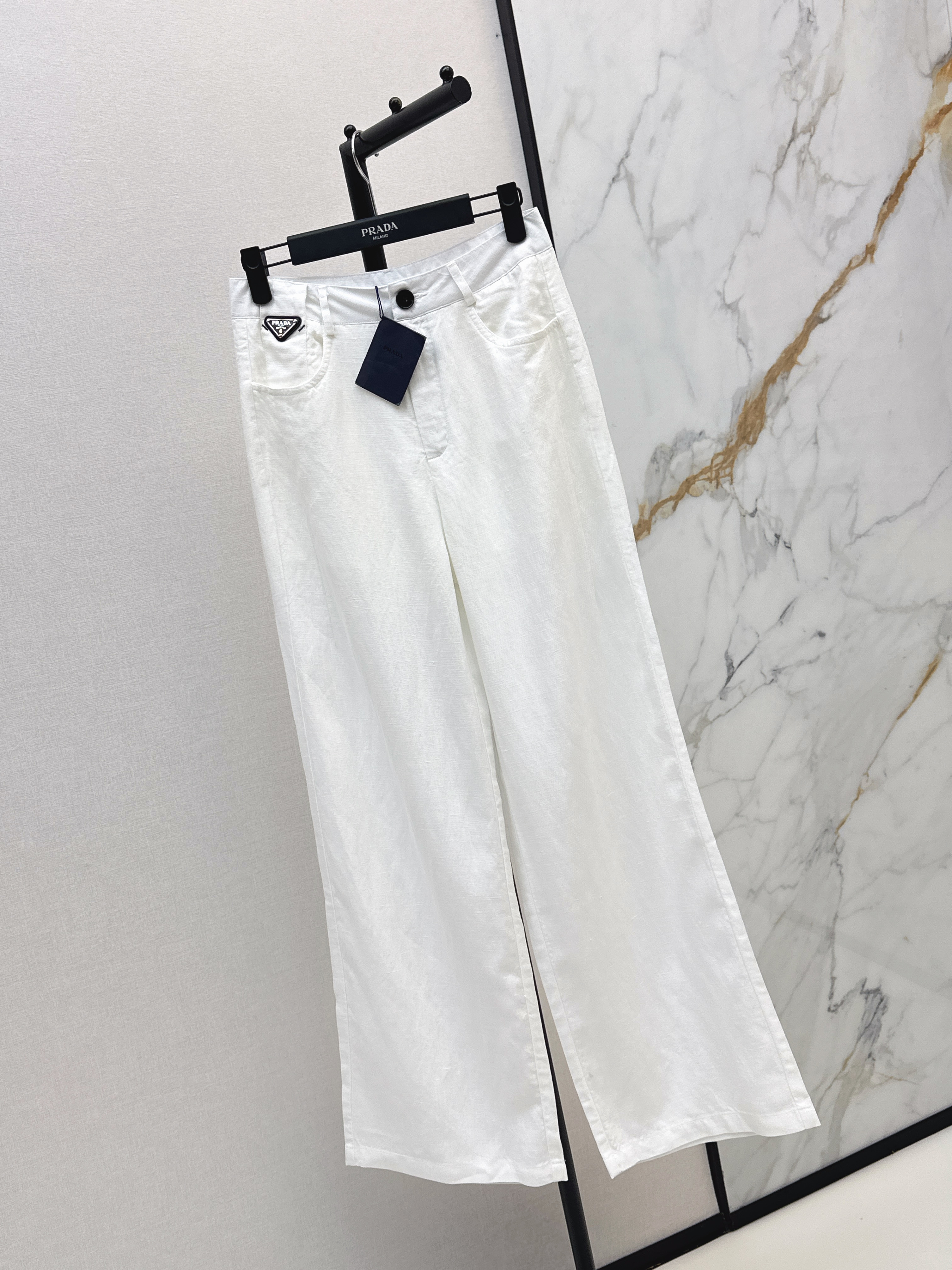 Pra 26SS High-Waisted Wide-Leg Pants