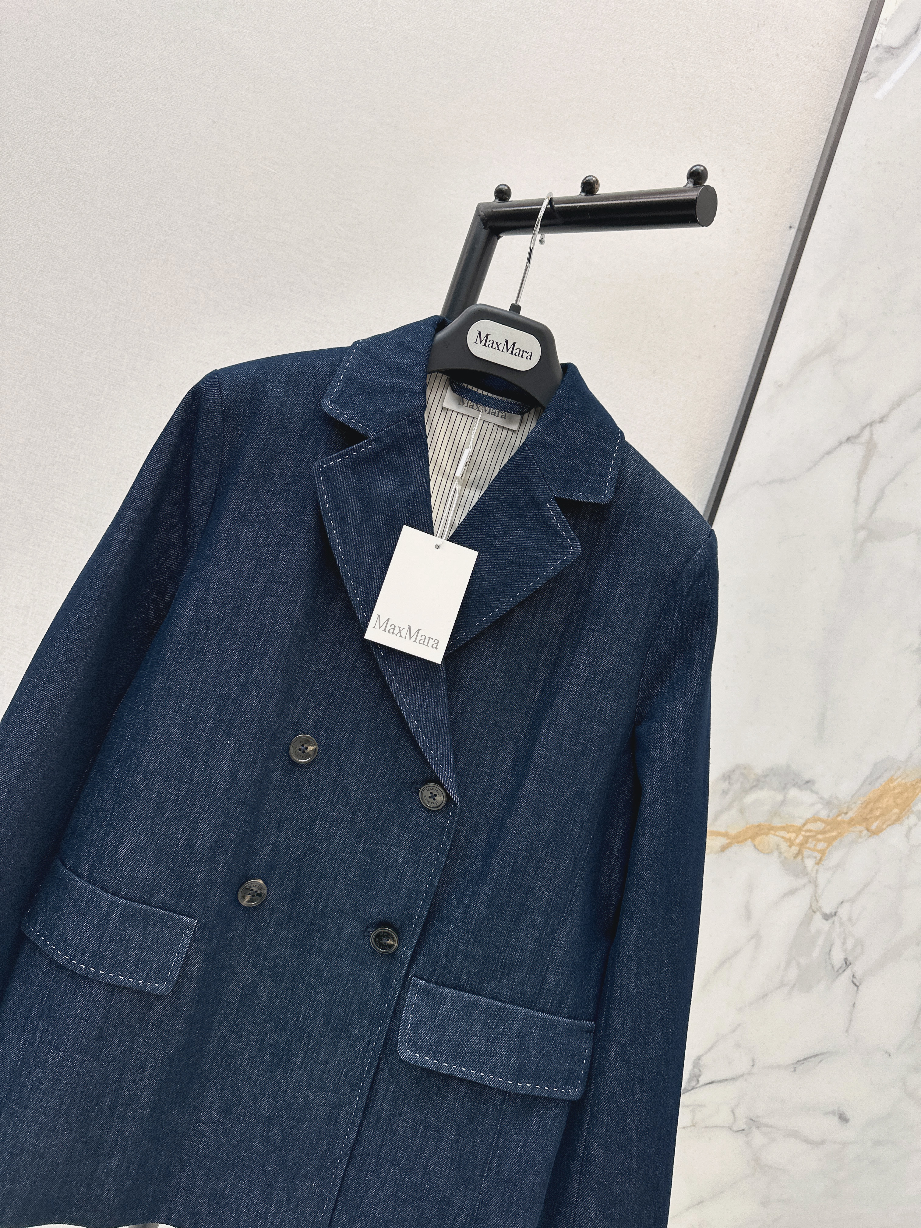 Max 26ss denim blazer