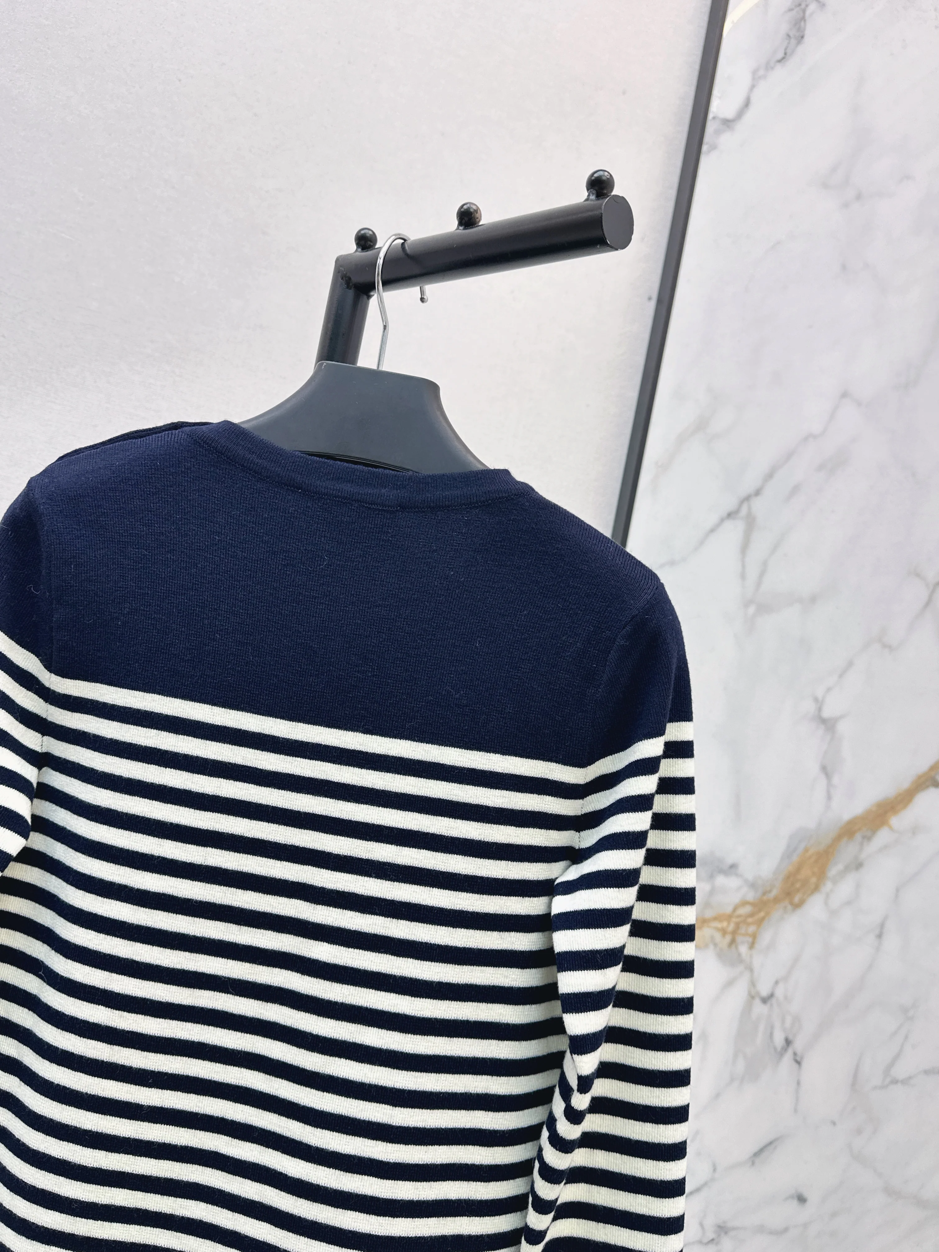 Prad 26ss stripe knitwear