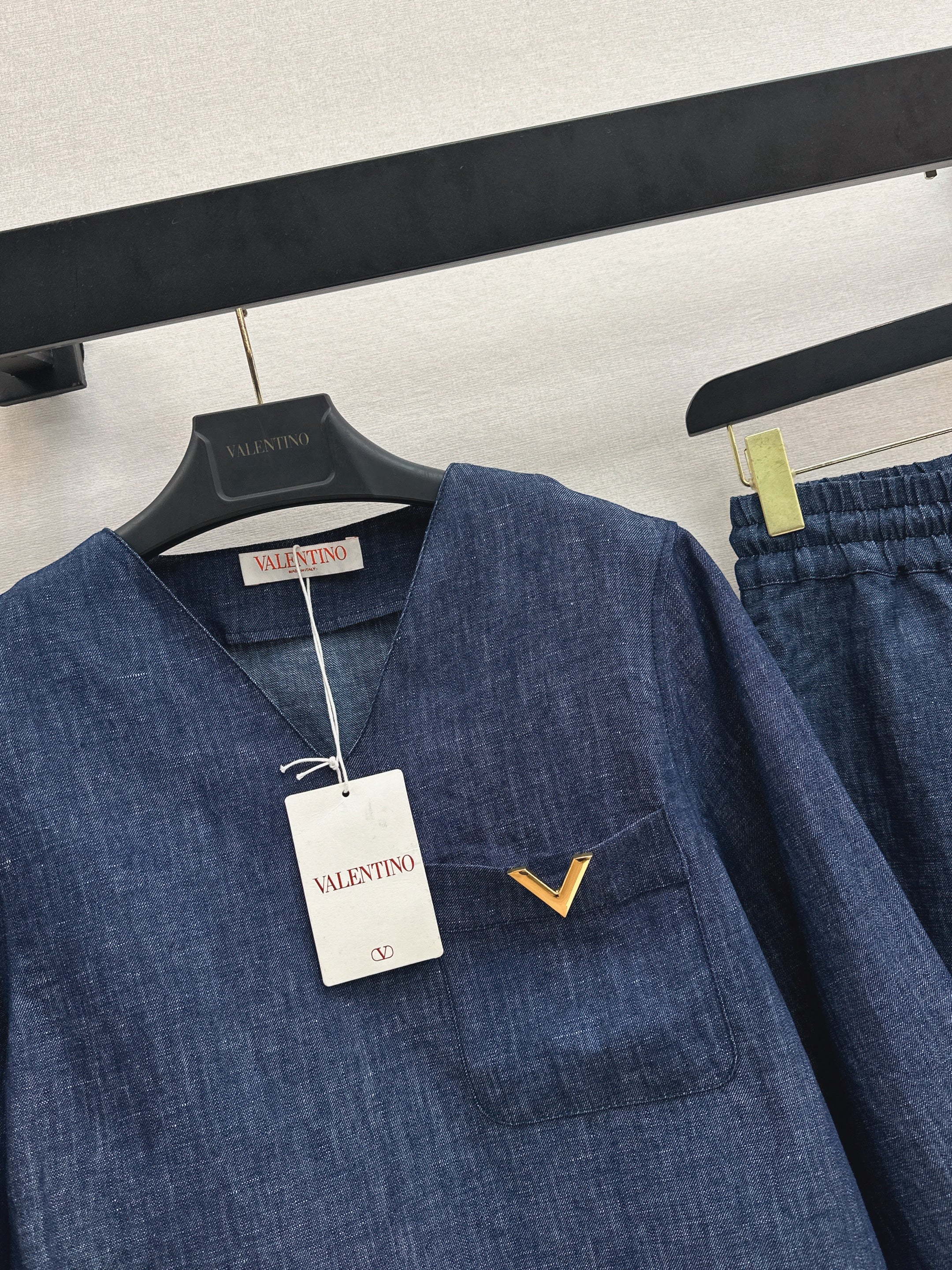 Valen 26ss denim outfit sets