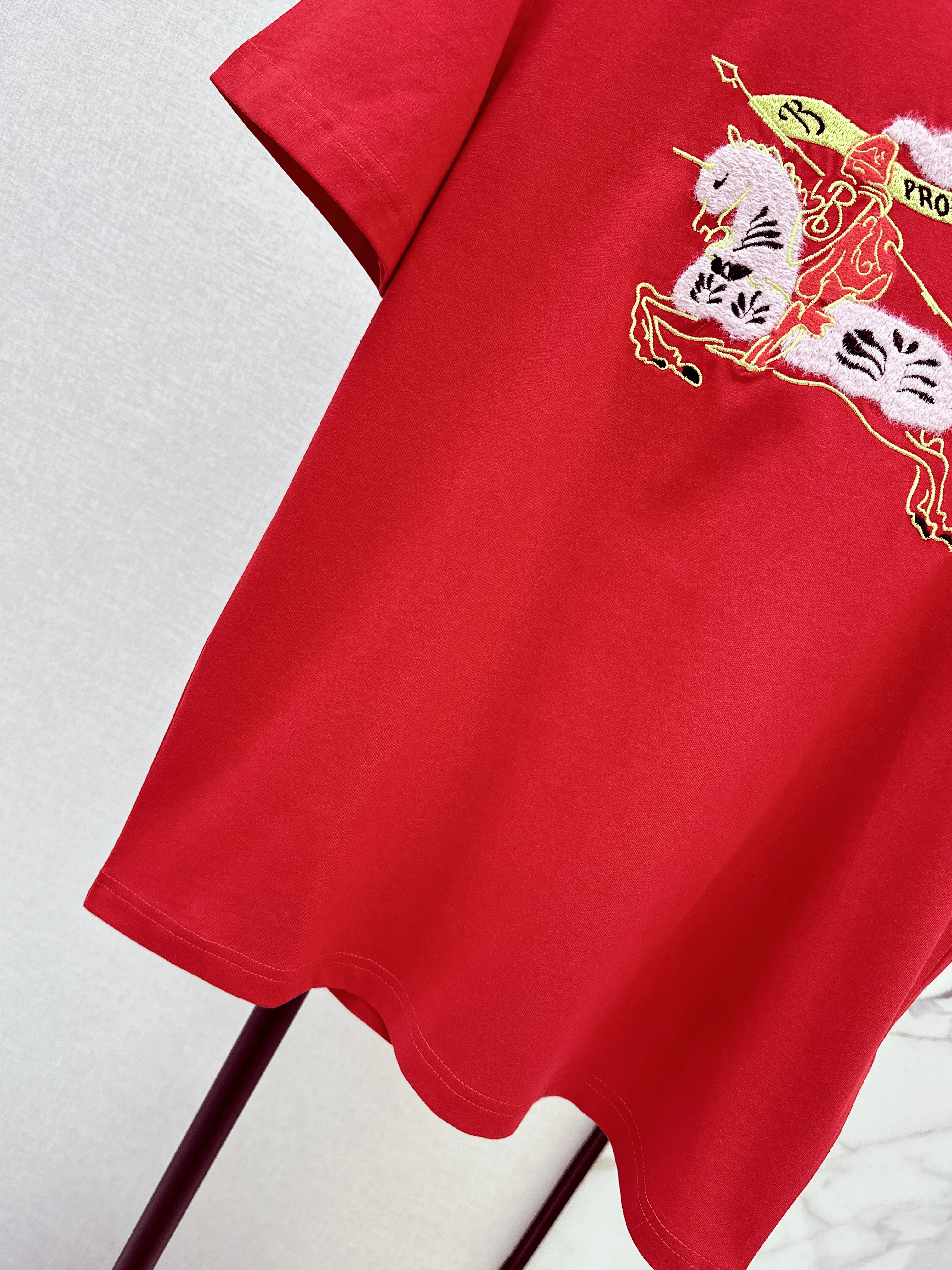 Burb 26ss embroidery t-shirts