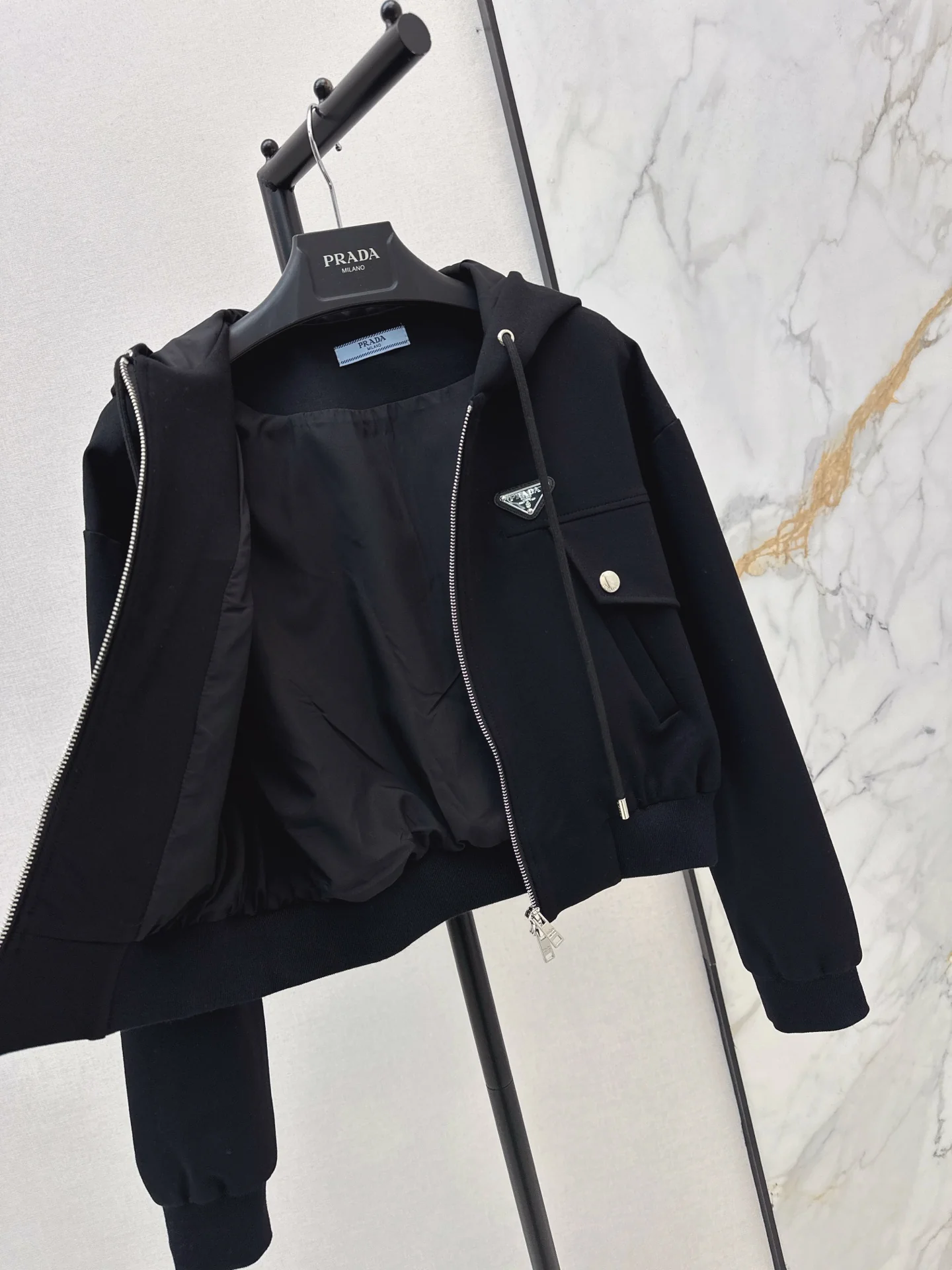 Prad 25fw hooded jacket