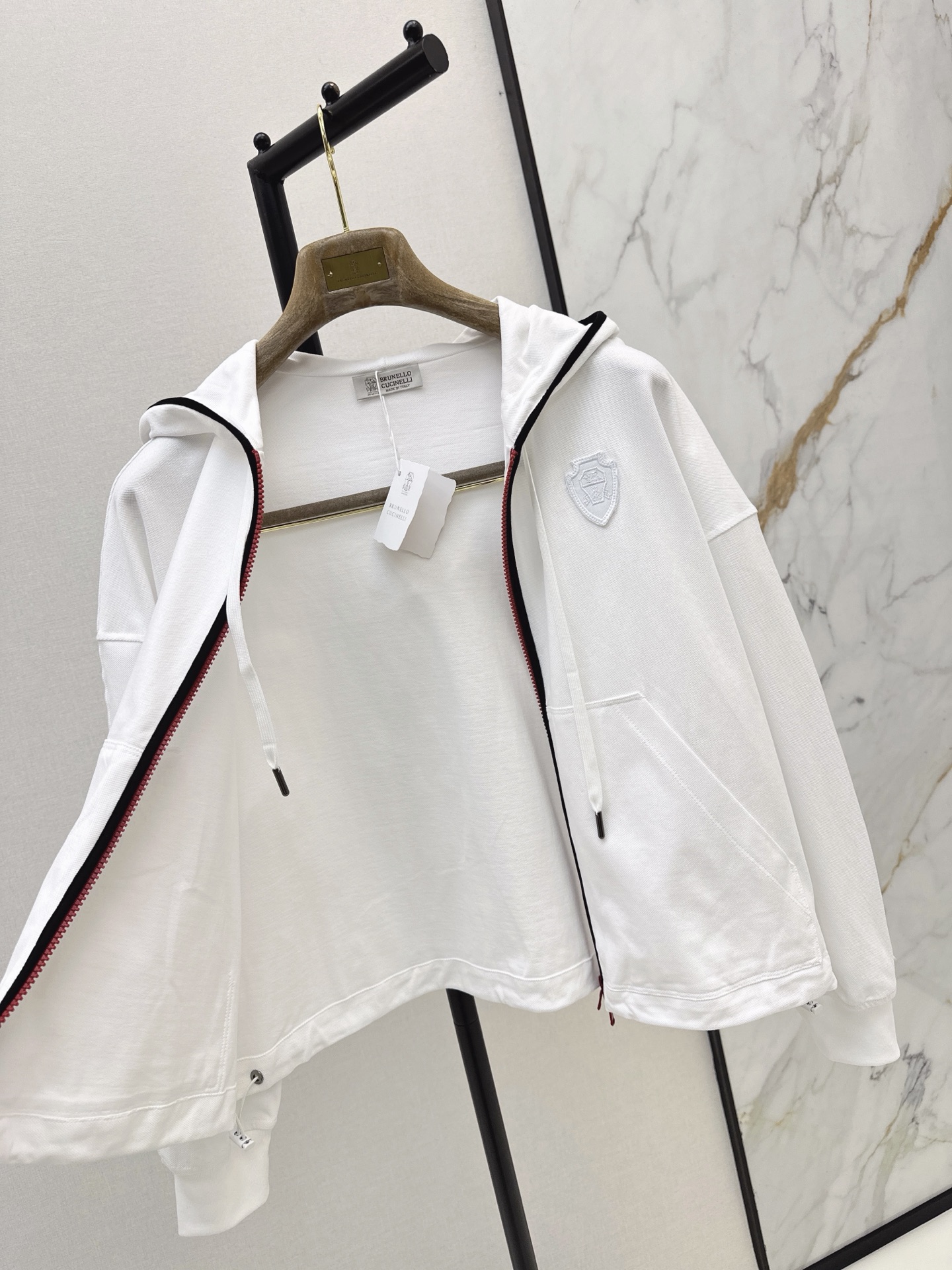Brun 26ss hooded jacket
