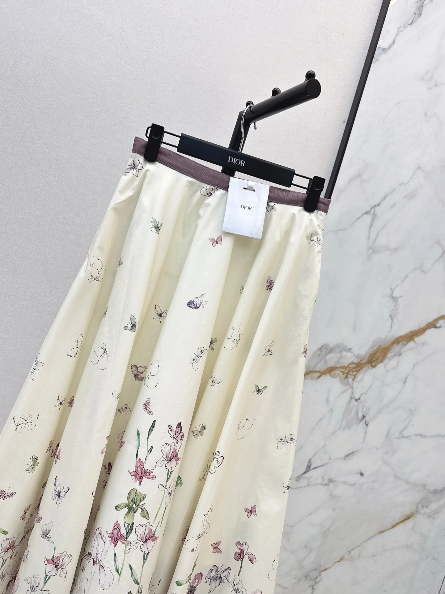 CD 25fw print skirt