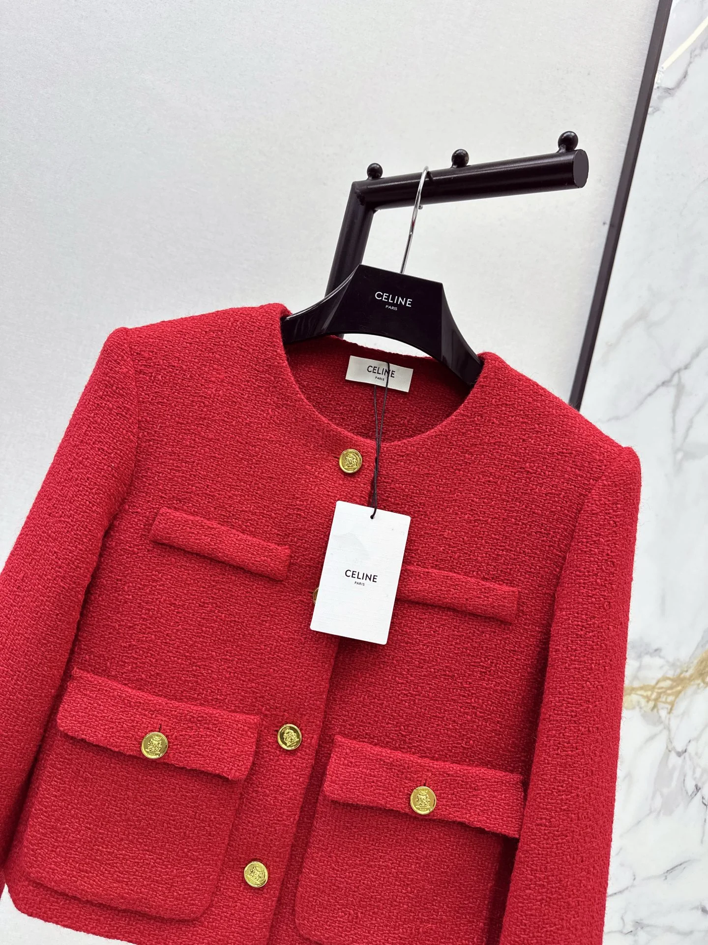 Celi 26ss tweed jacket