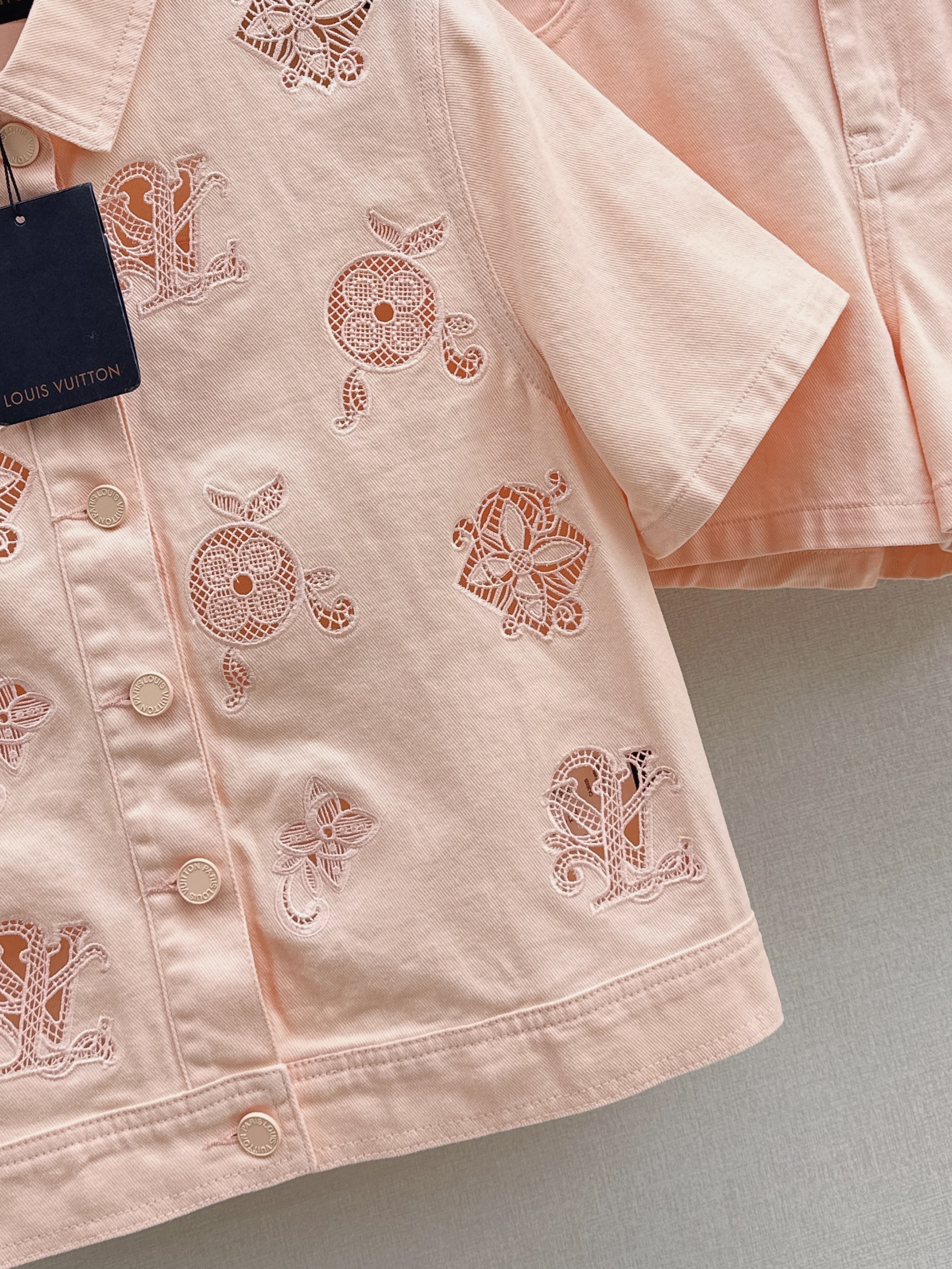 Louis 26ss embroidery outfit sets