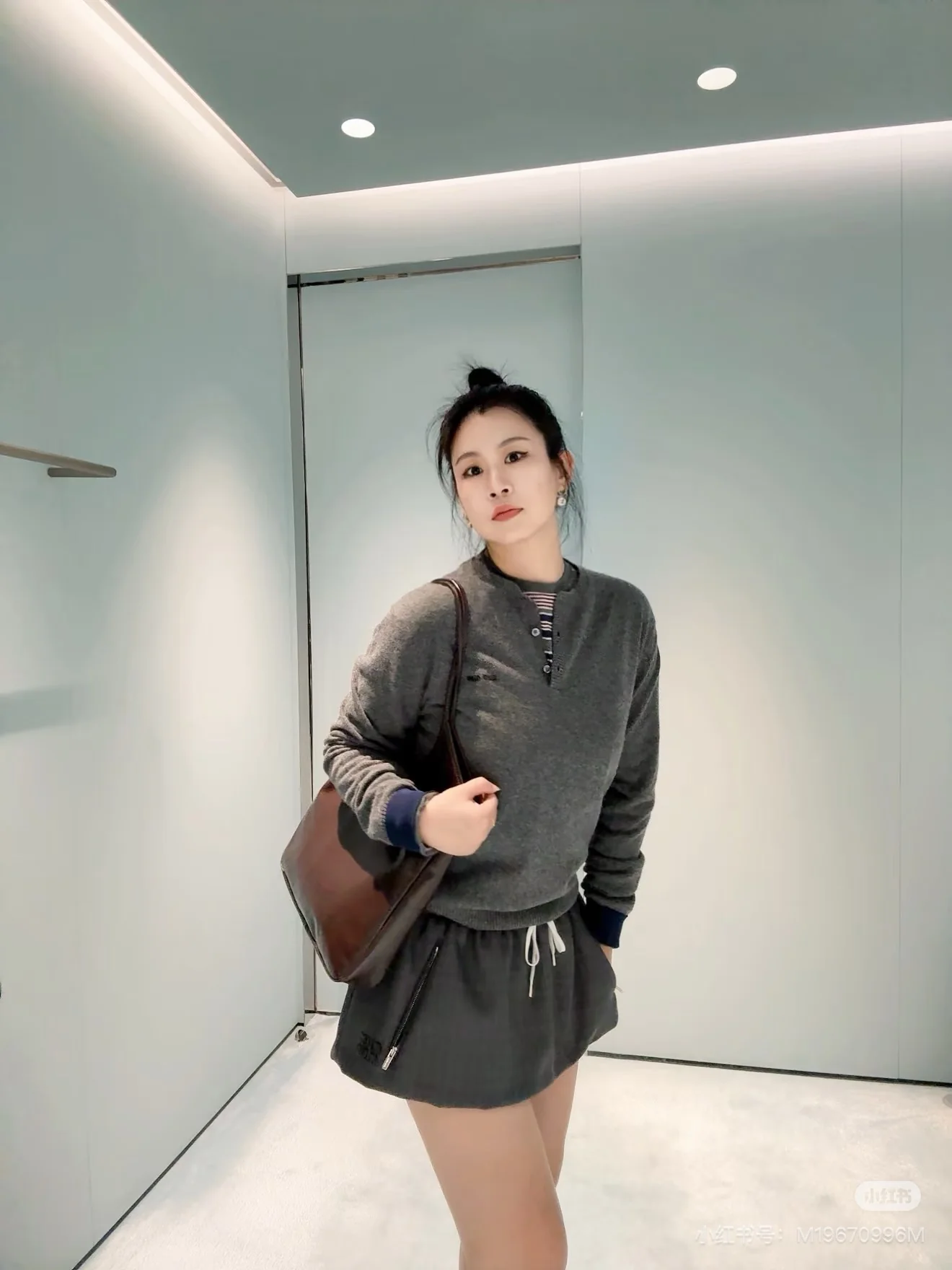 Miu 25fw knit cardigan