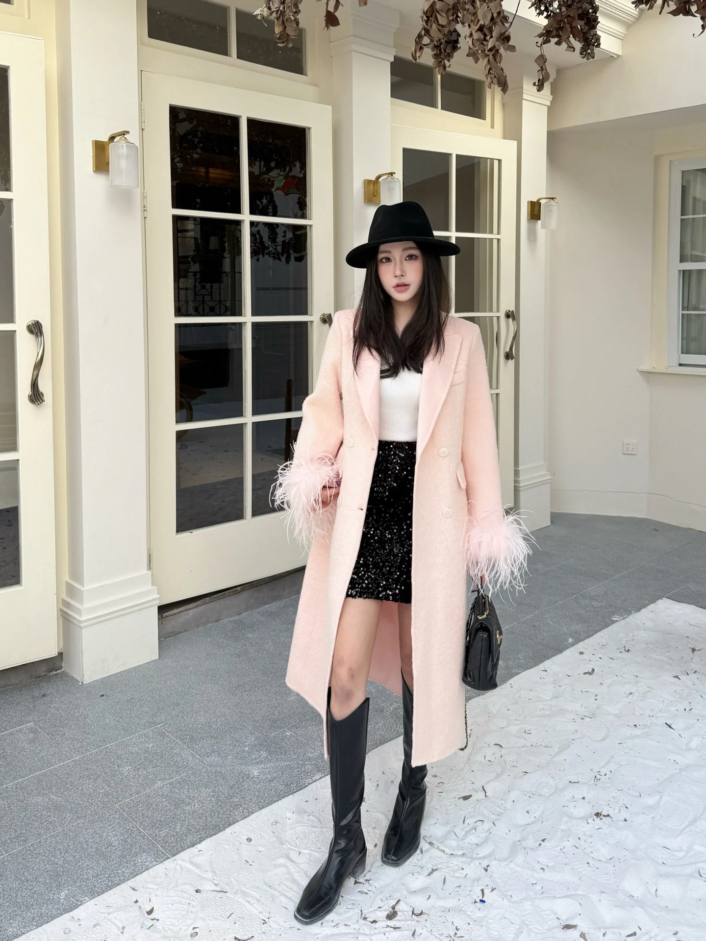 Miu 26ss woolen overcoats