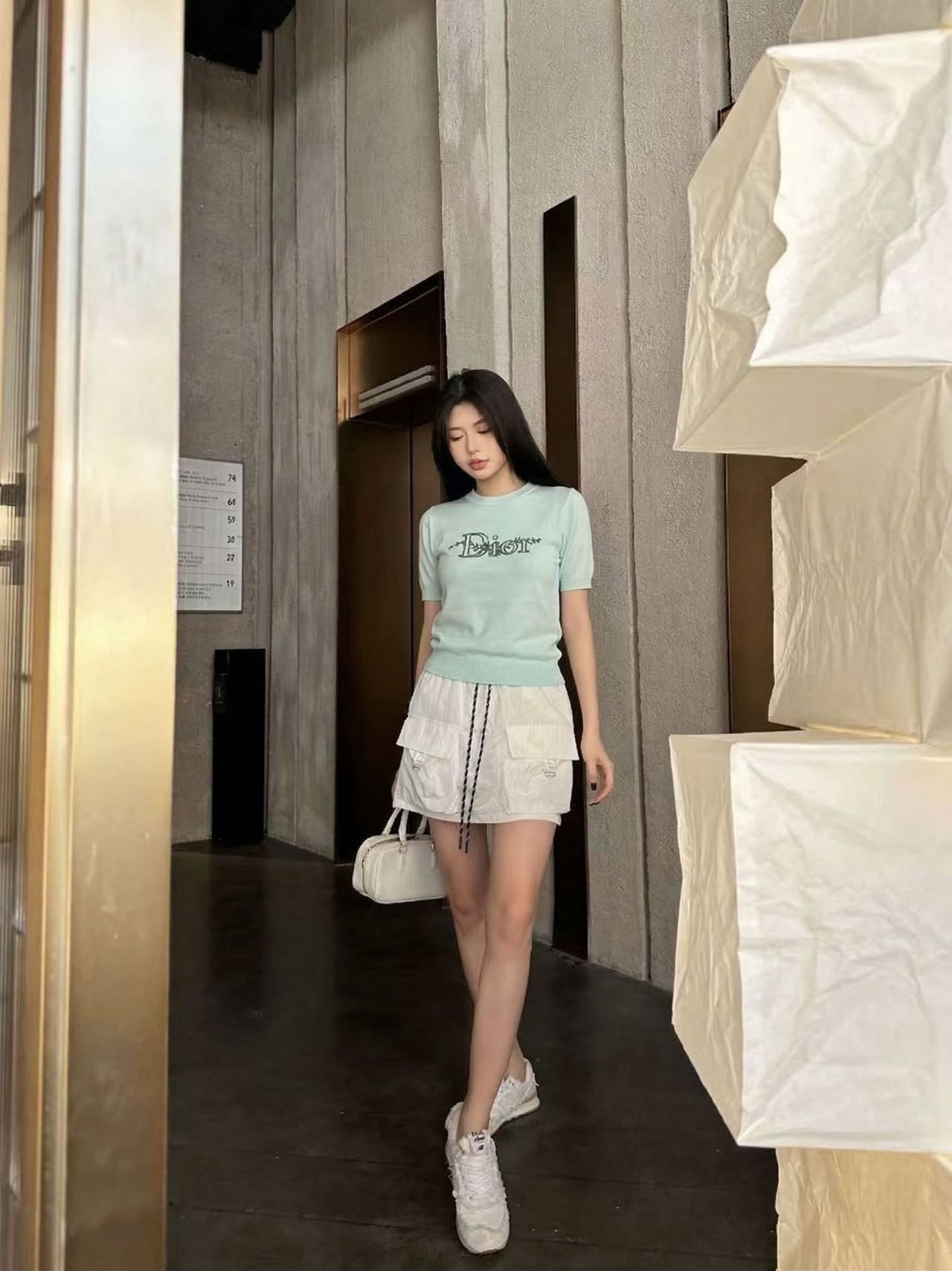 CD 26ss embroidery t-shirt