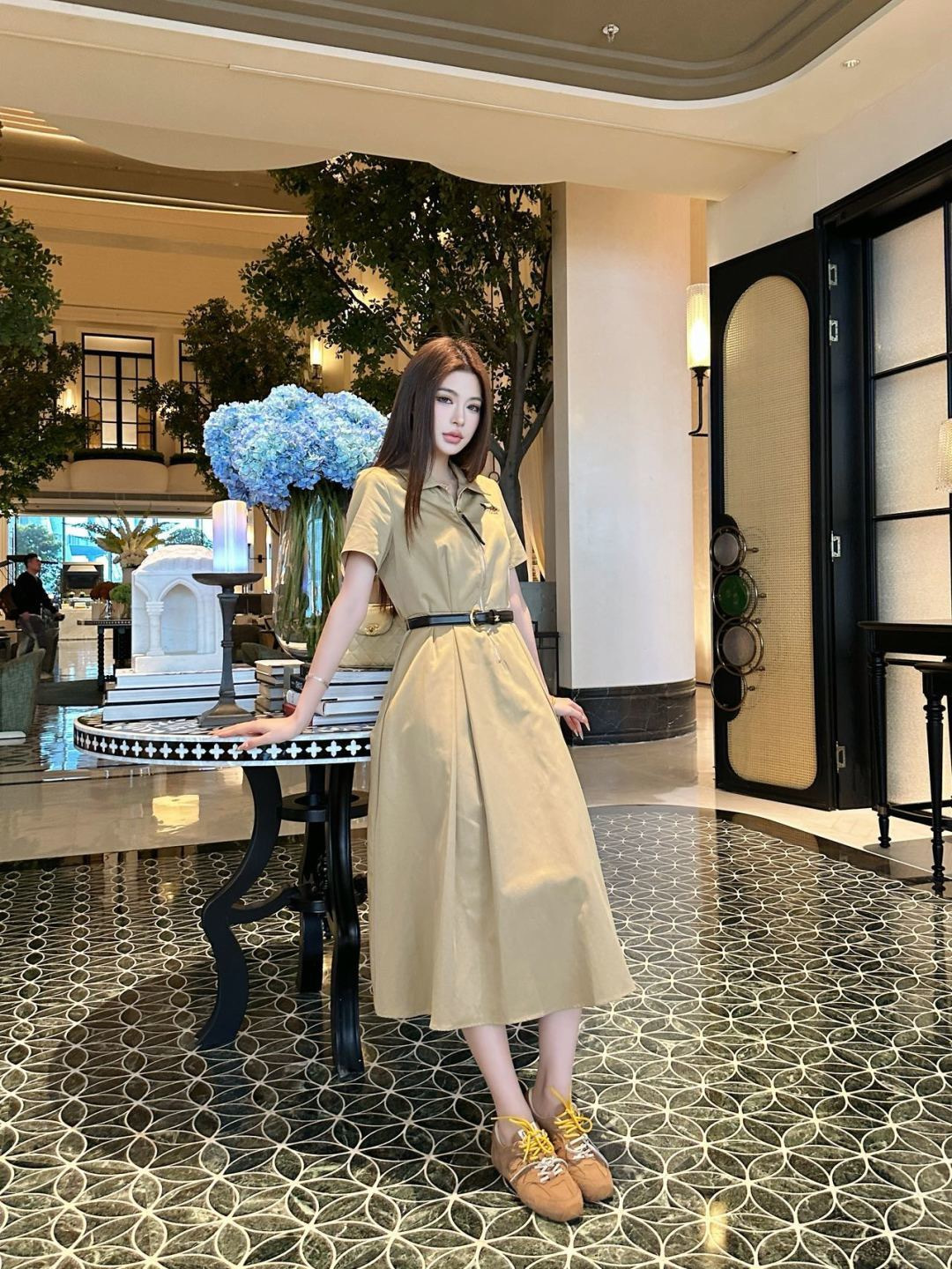 Celi 26ss embroidery dress