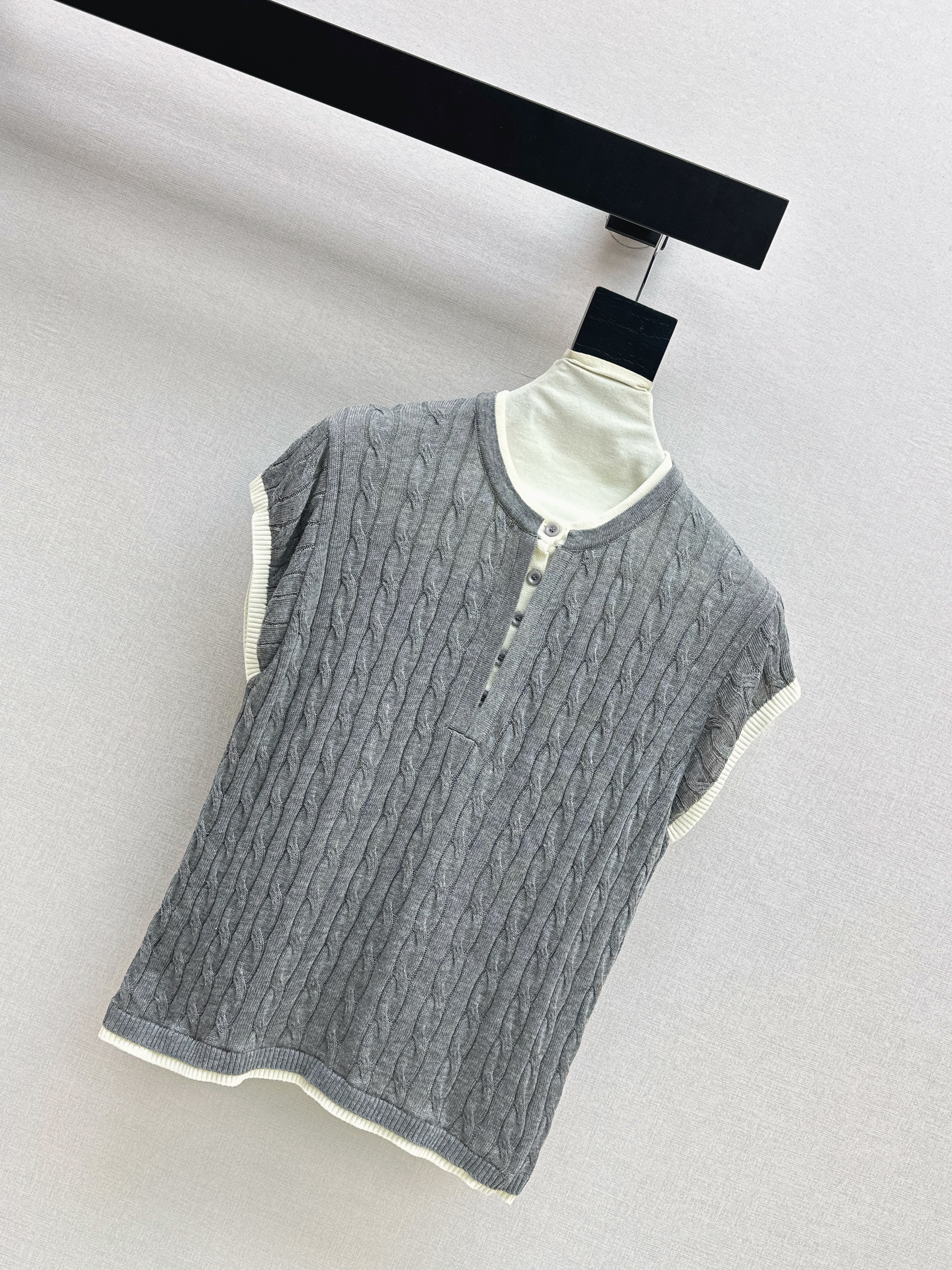 Ralp 26ss sleeveless knitwear