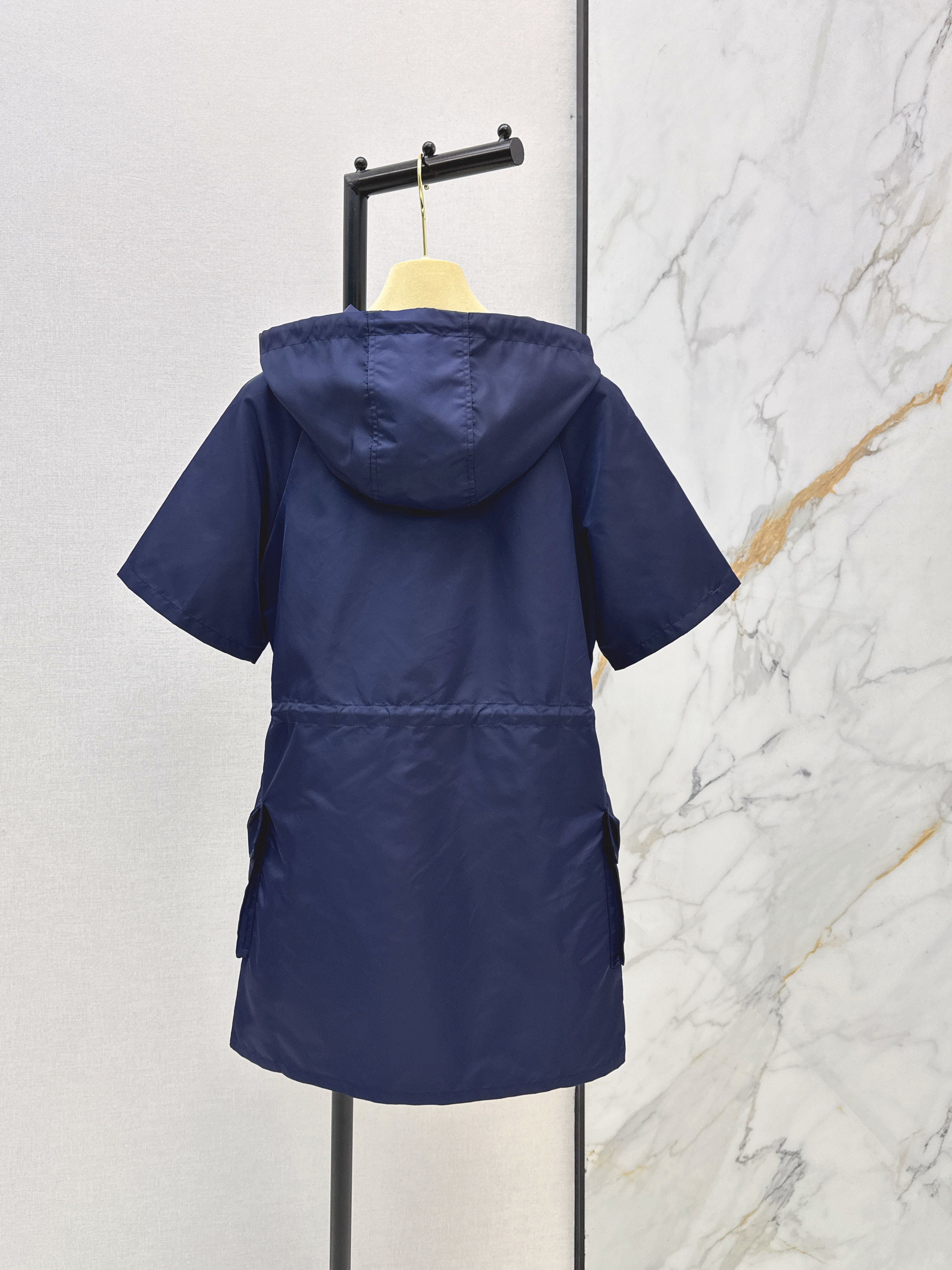 Miu 26ss hooded dress