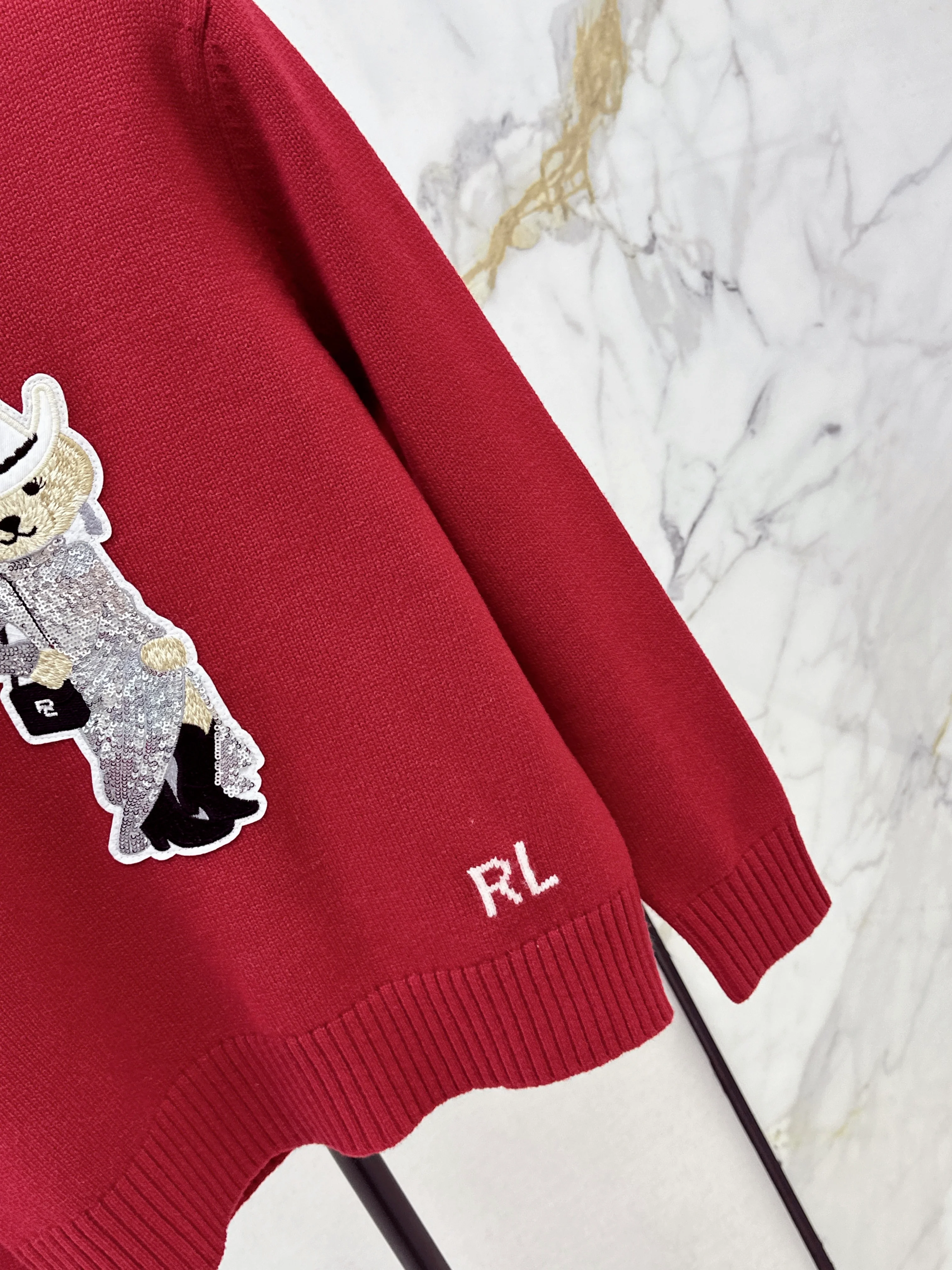 Ralp 26ss embroidery sweater