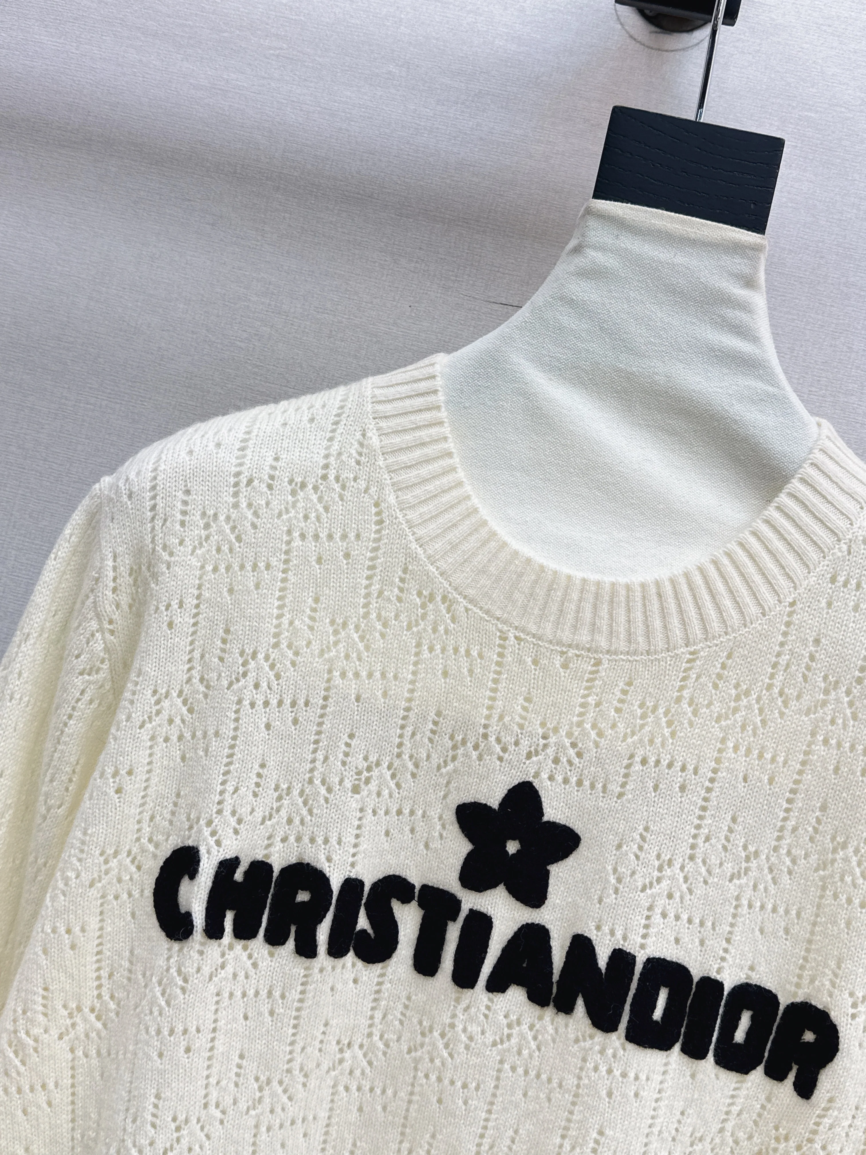 CD 26ss embroidery sweater