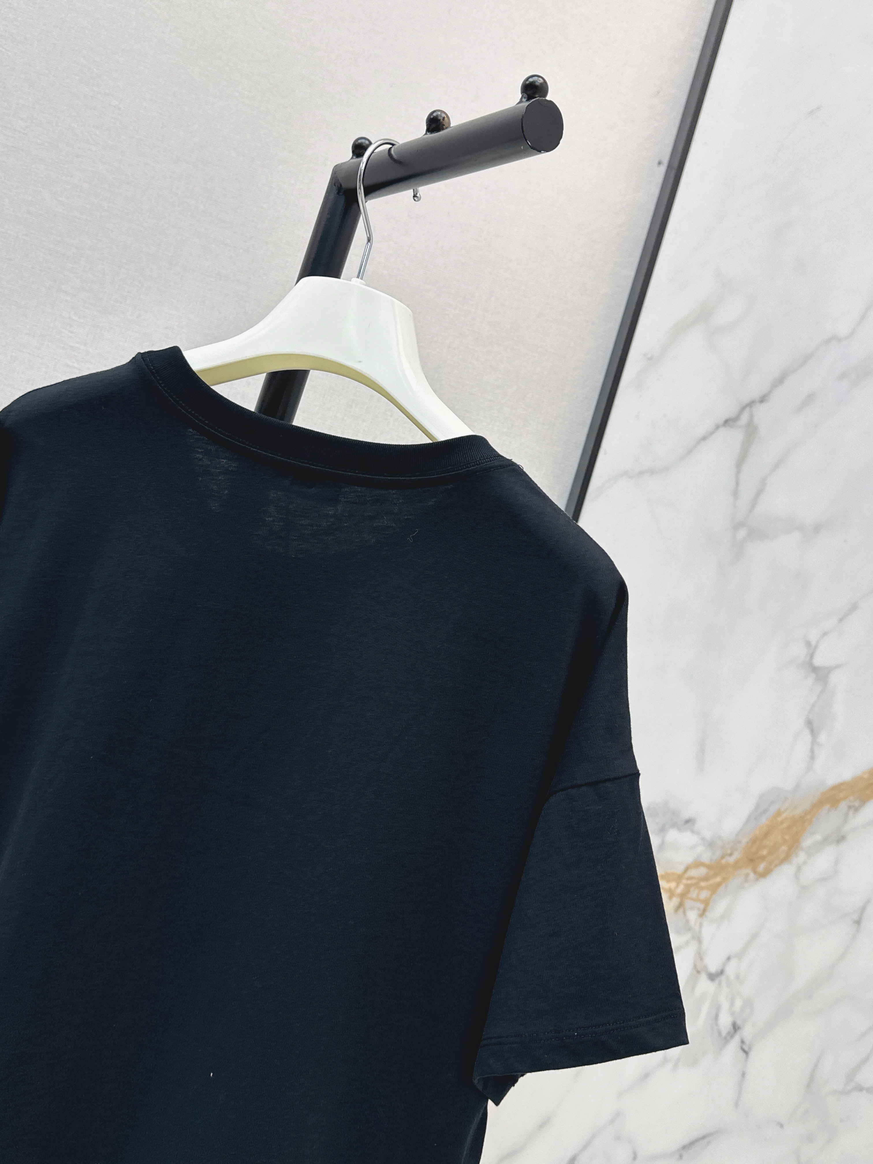 Loe 26ss embroidery t-shirt