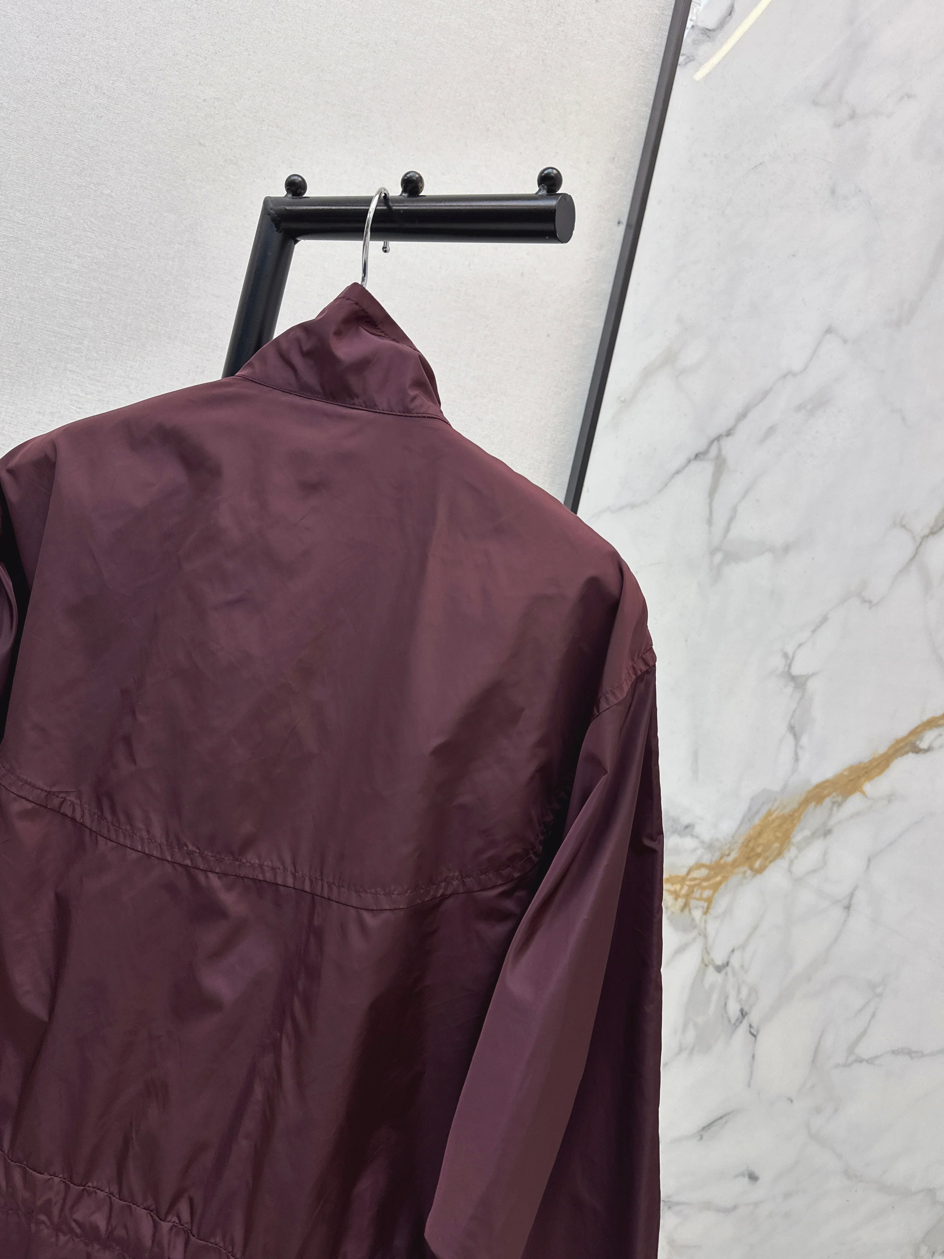 Prad 26ss drawstring trench coats