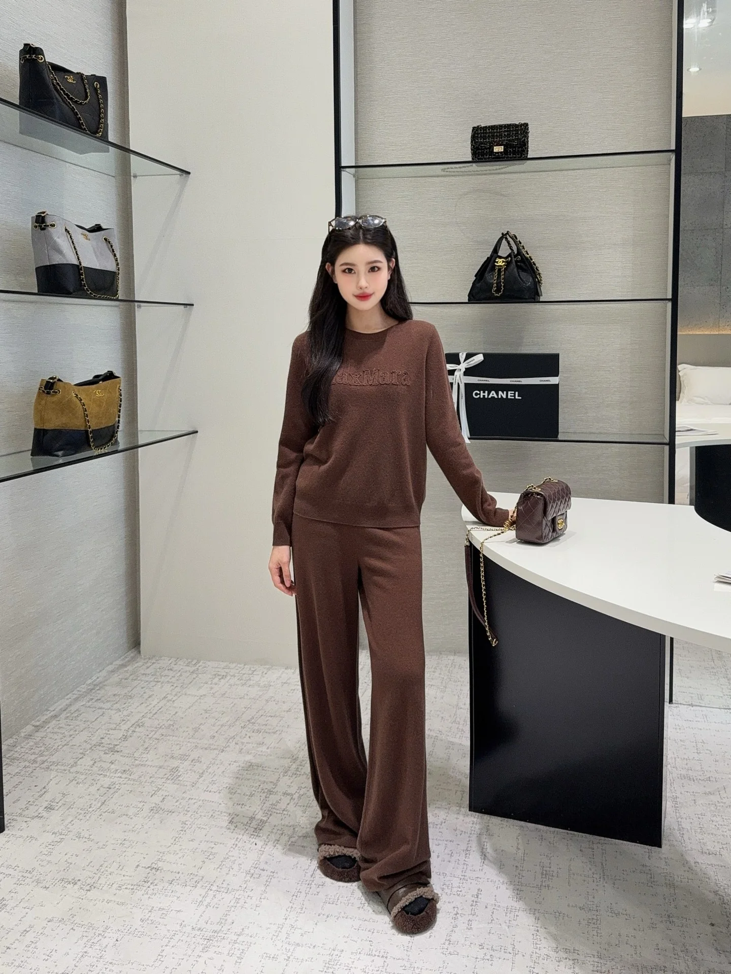 Max 25fw sweater pants set