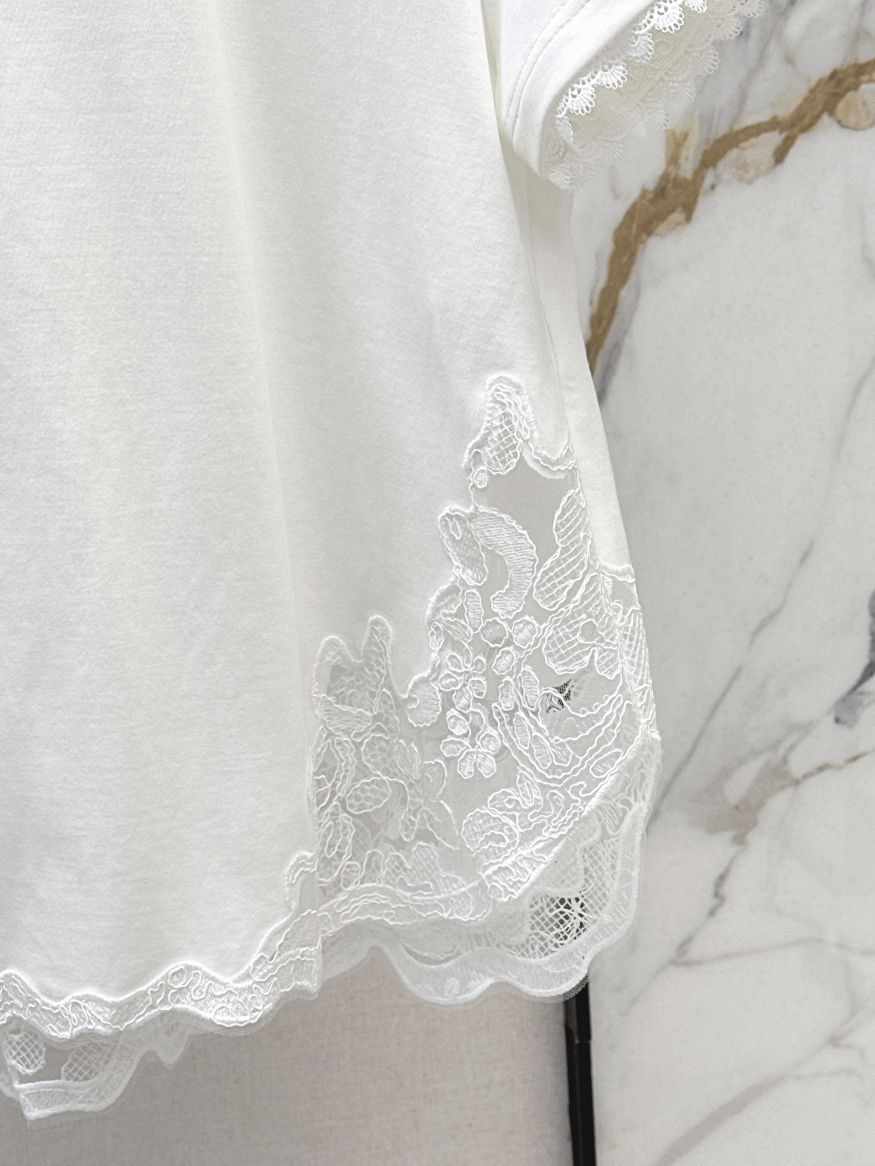 ES 26ss lace t-shirt