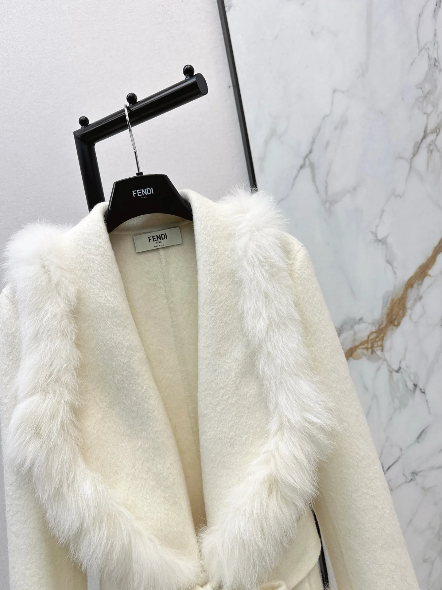 Fend 25fw woolen overcoats