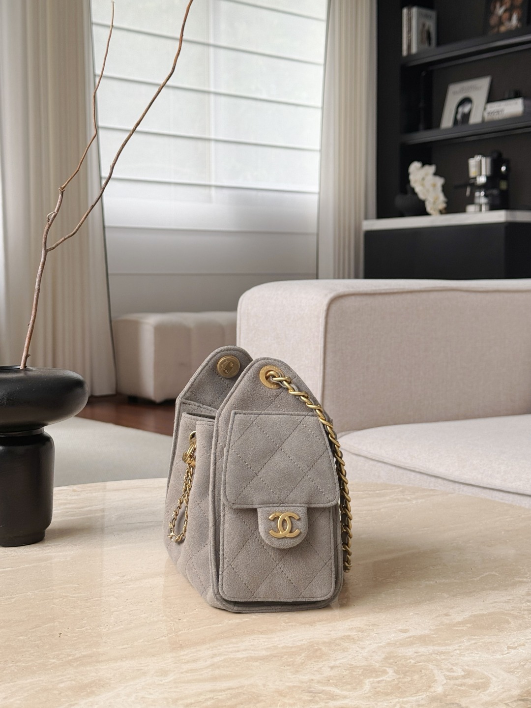 Chan 26C mini hobo bag