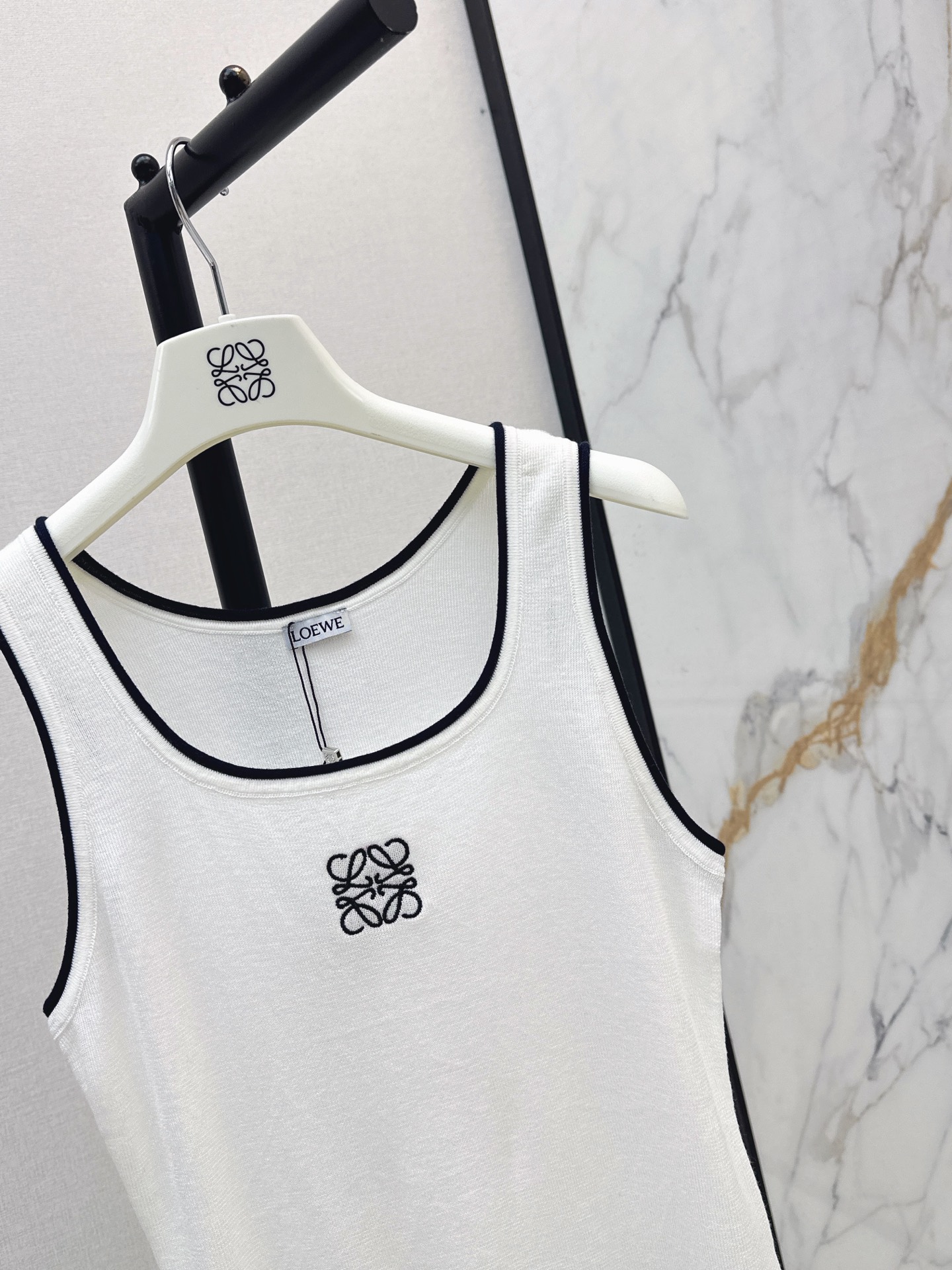 Loe 26ss knit vest