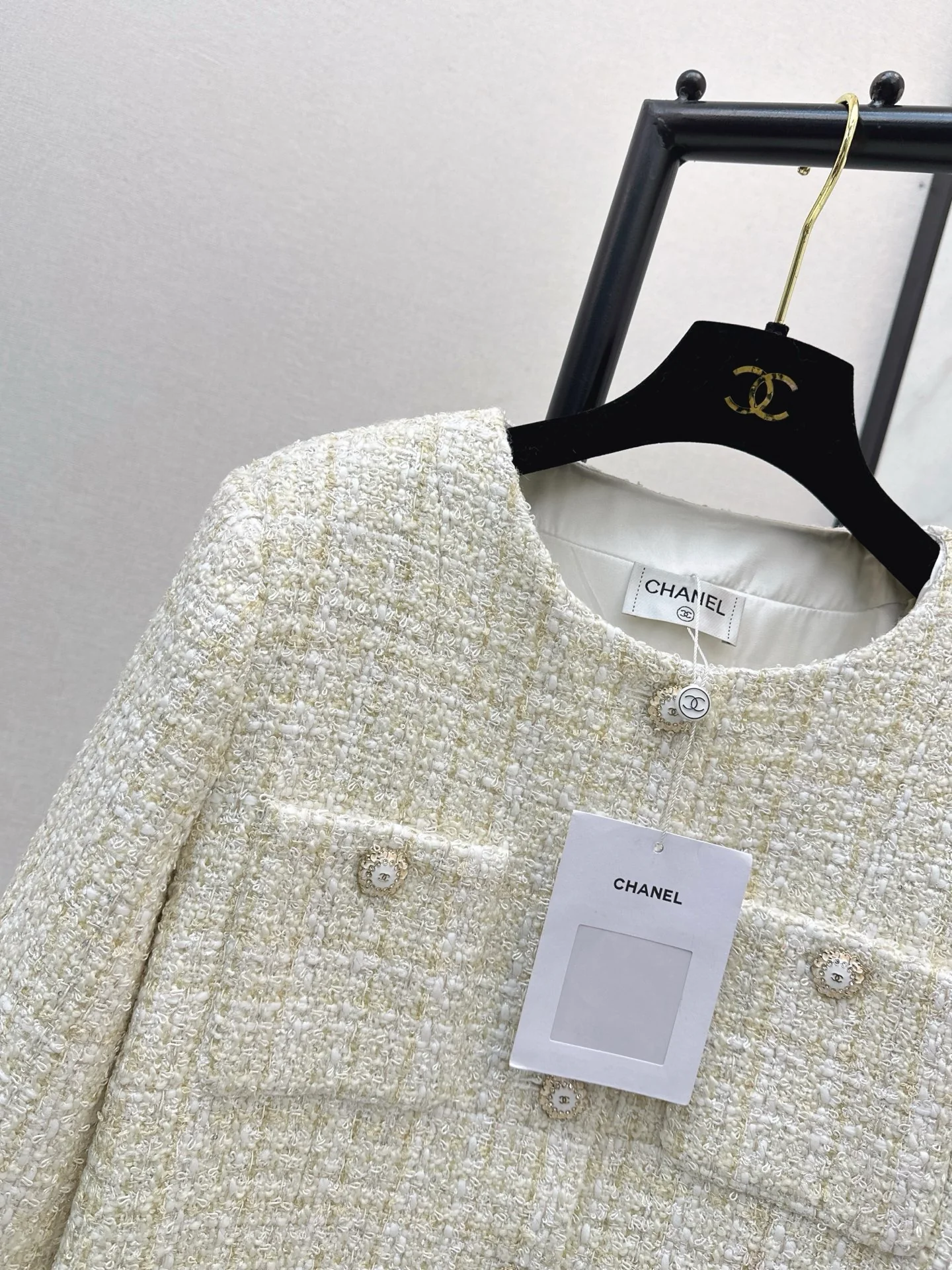 Chan 26ss tweed jacket