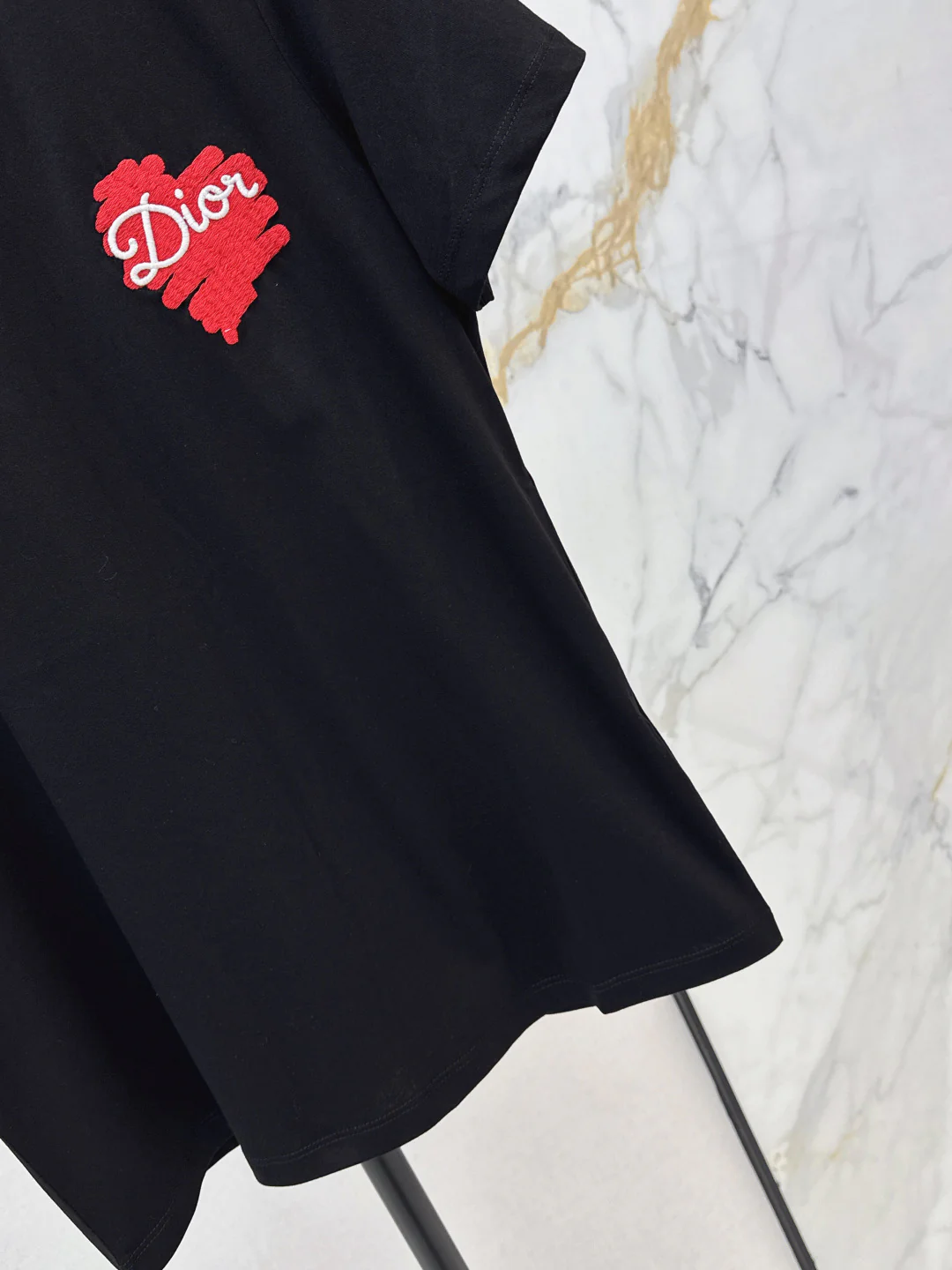 CD 26ss heart print t-shirts