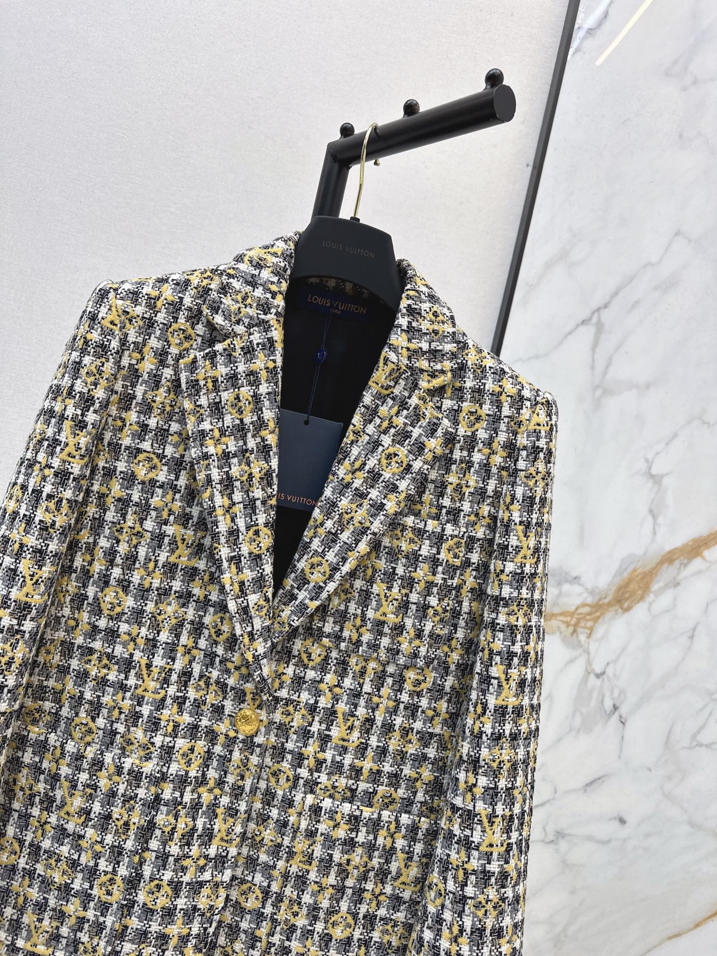 Louis 26ss woven blazer