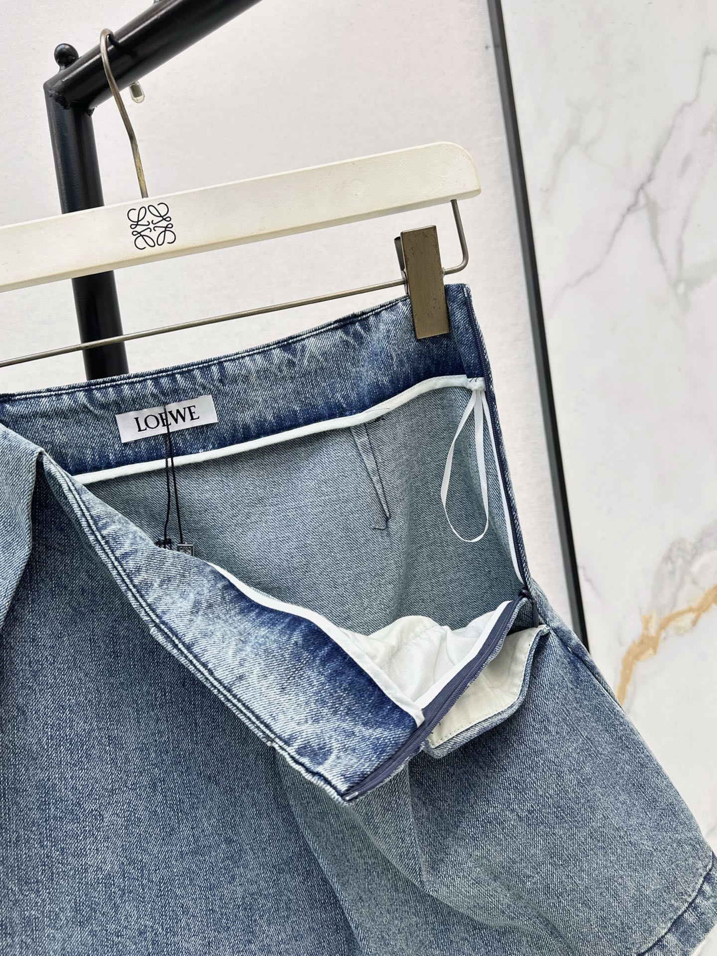 Loe 26ss denim skirts