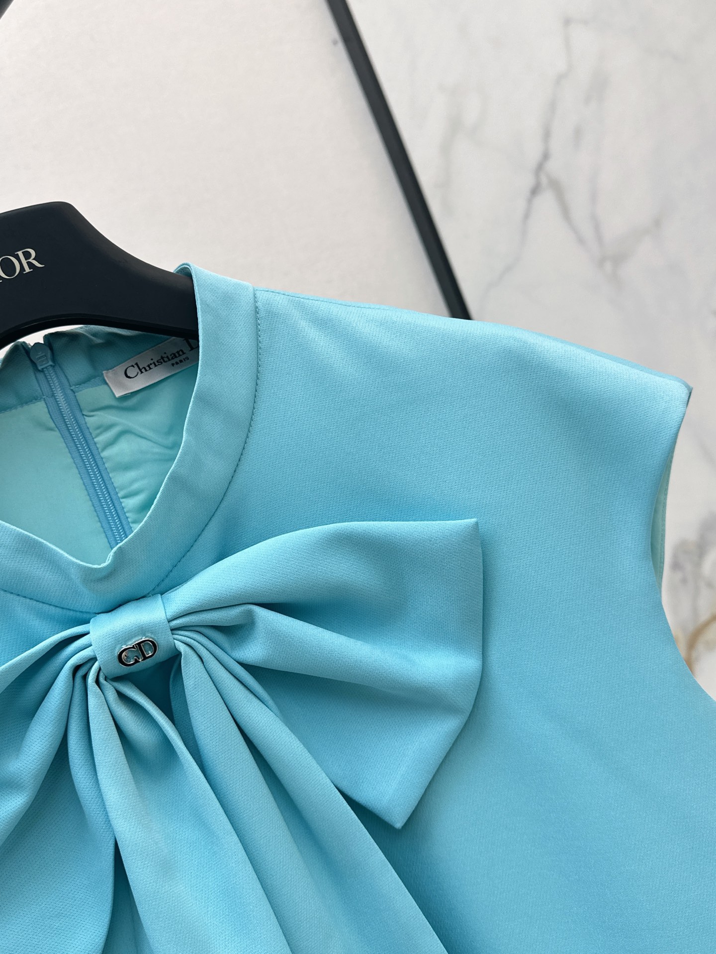 CD 26ss sleeveless bow dress