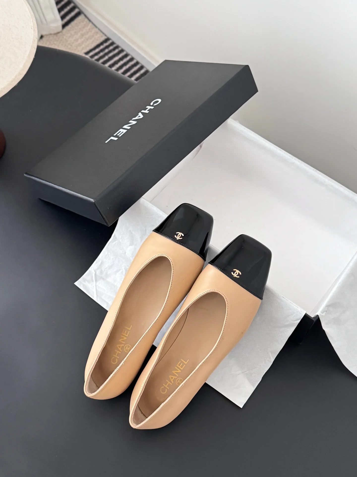 Chan 25fw mary jane flats