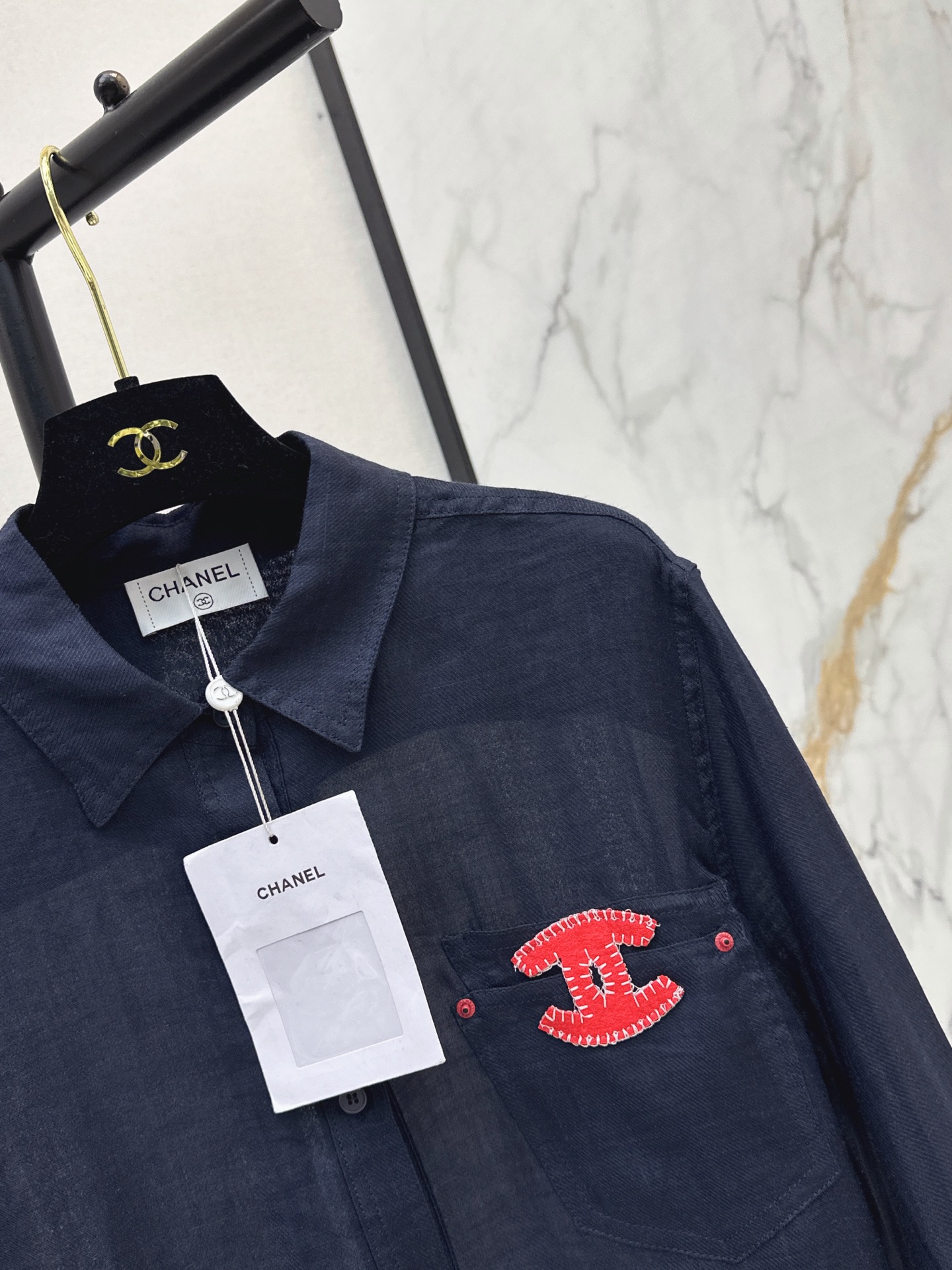 Chan 26ss embroidery shirt