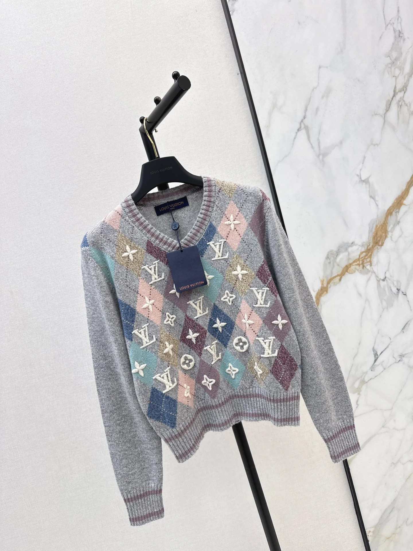 Louis 26ss jacquard sweater