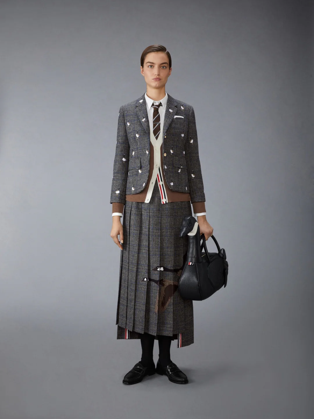 Thom 25fw embroidery blazer