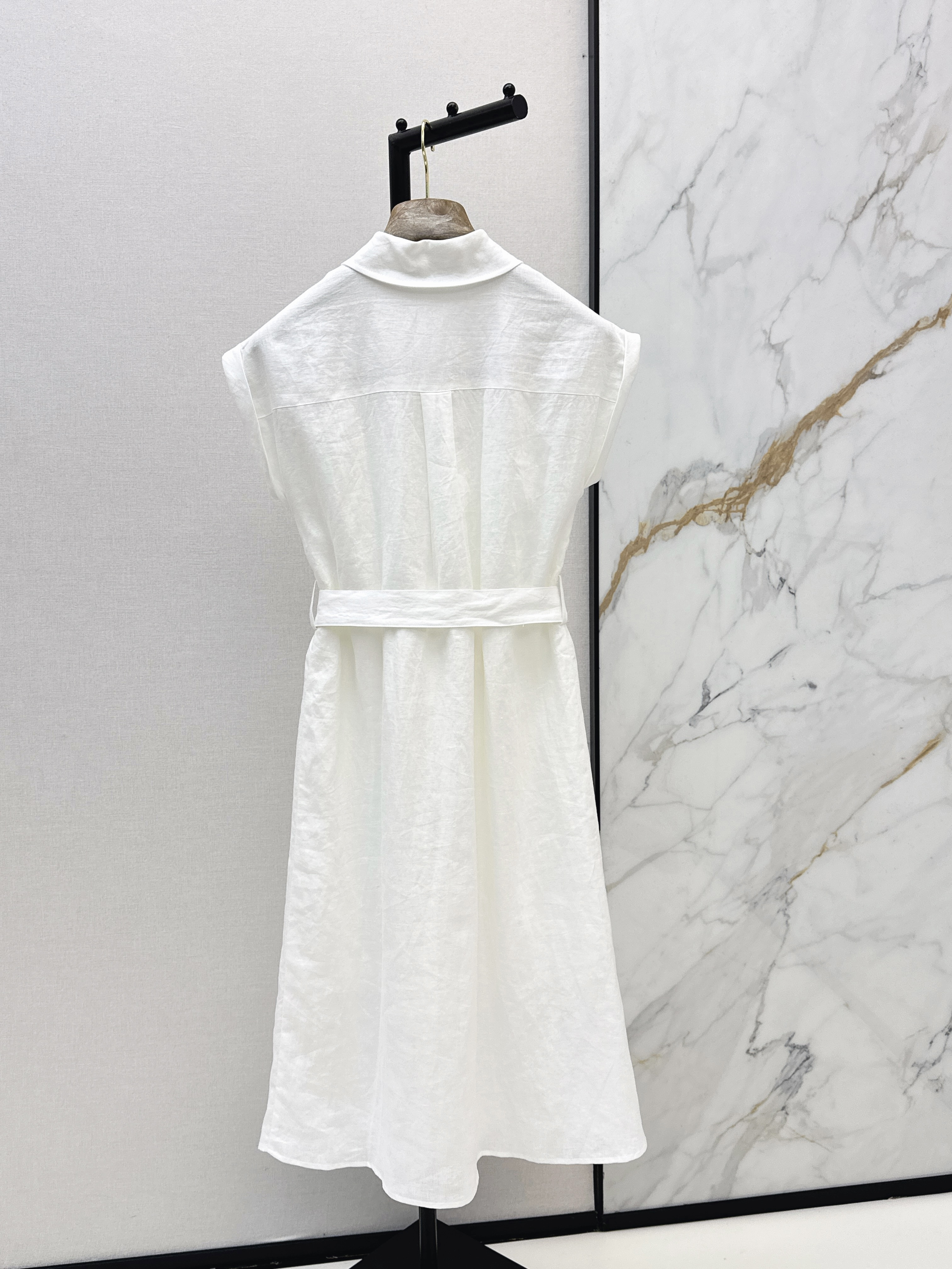 Brun 26ss linen dress