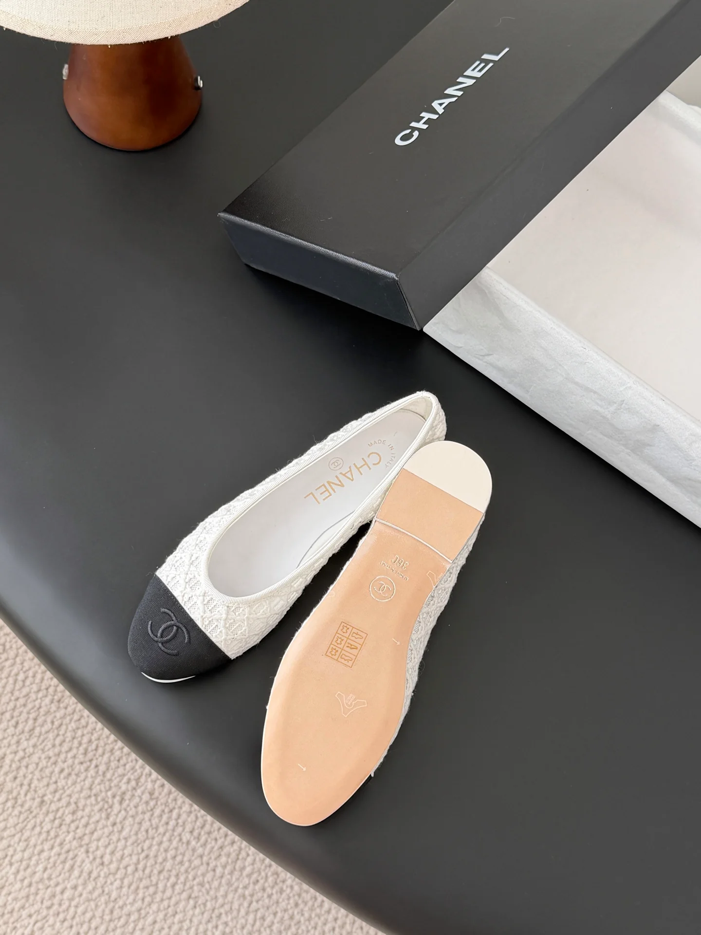 Chan 26ss ballerina shoes