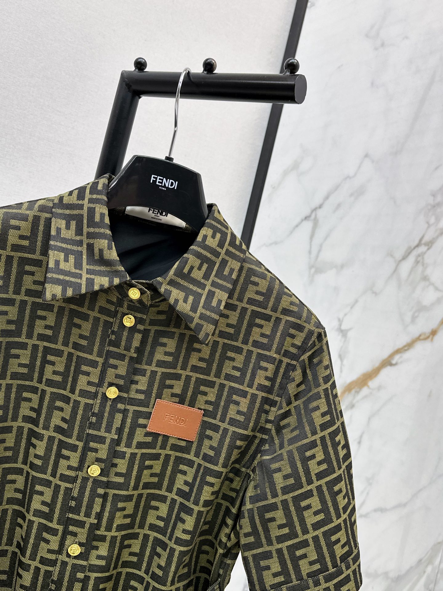 Fen 26ss jacquard dress