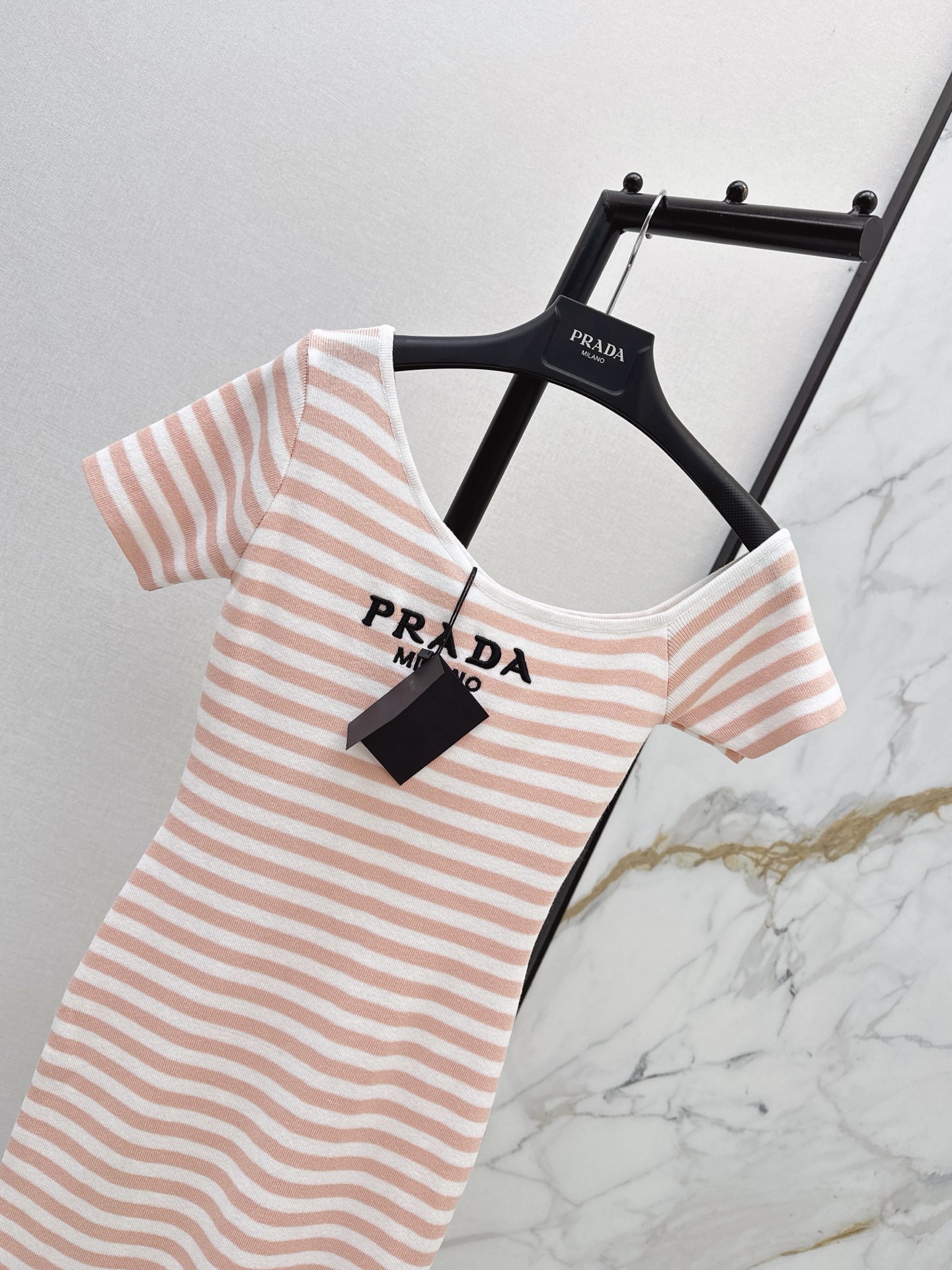 Pra 26ss stripe dress