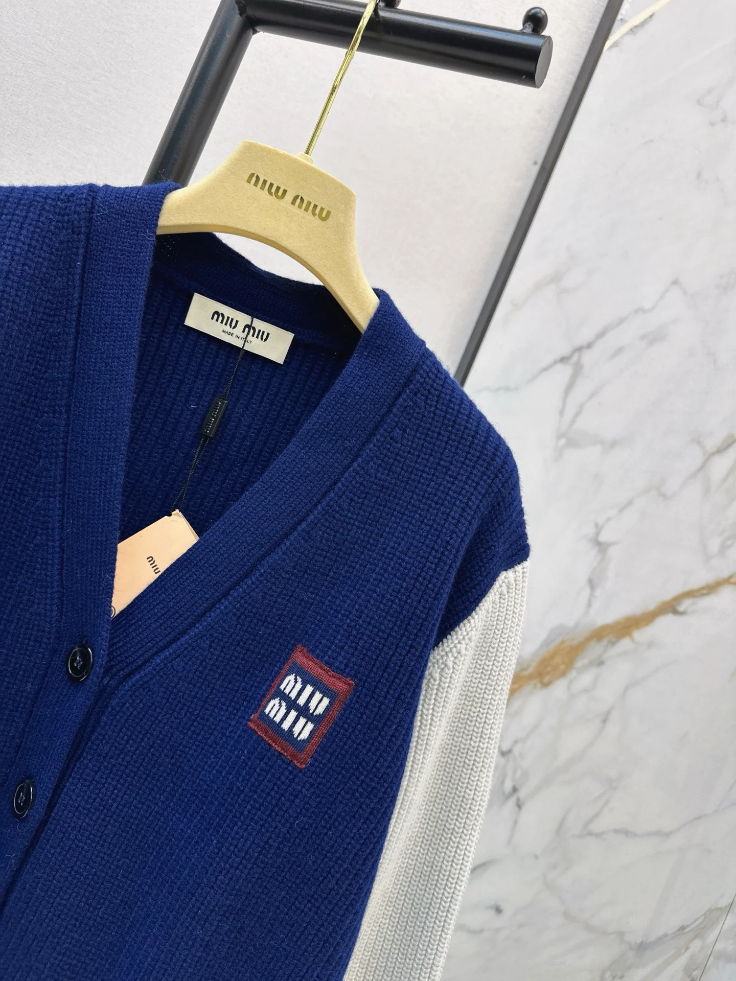 Miu 26ss knit cardigan